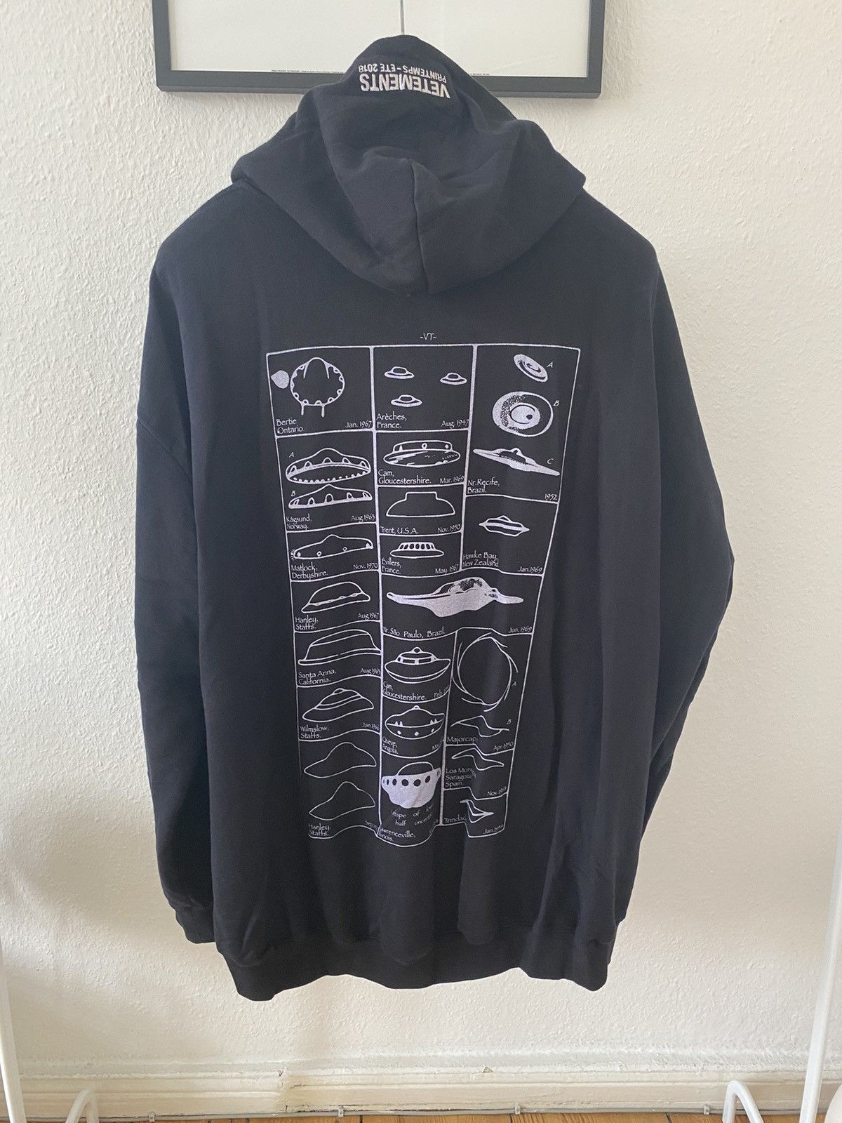 Vetements Vetements Miles Per Hour Hoodie Size US L / EU 52-54 / 3 - 2 Thumbnail
