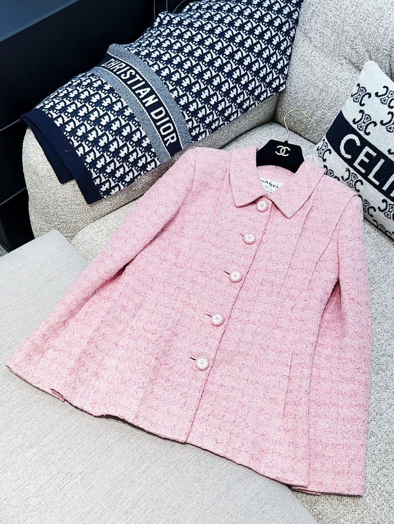 Chanel Chanel 19C cruise series cherry blossom pink tweed slim lo Size XS / US 0-2 / IT 36-38 - 2 Thumbnail