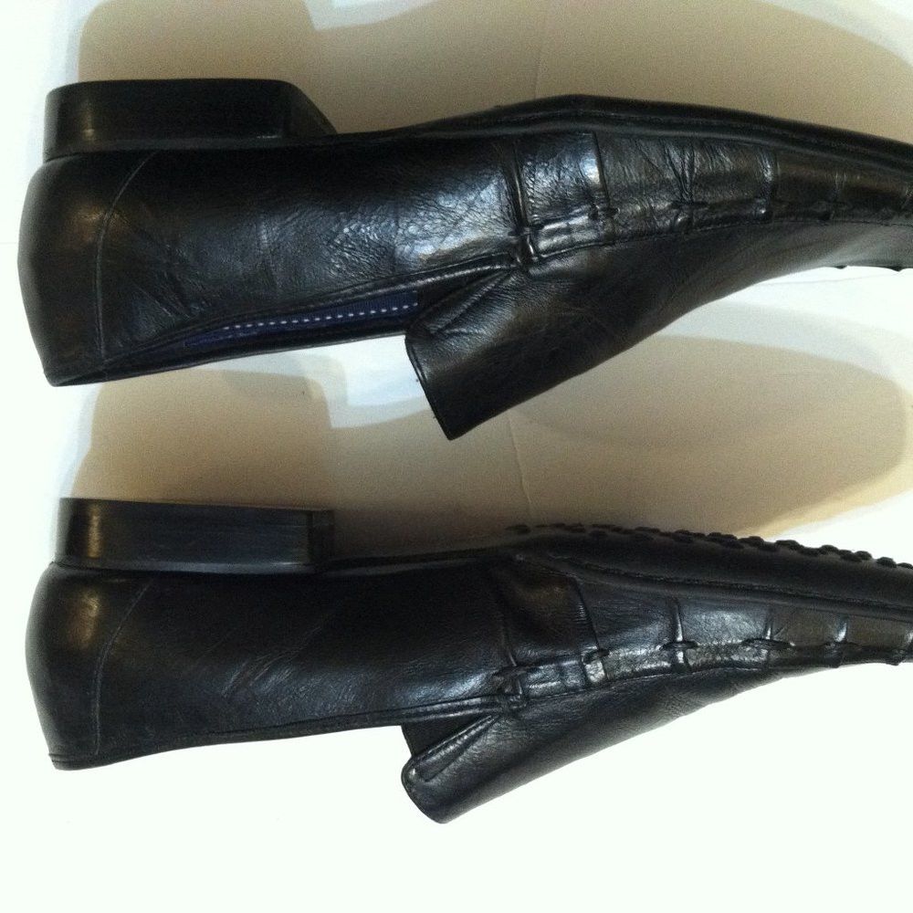 Robert Wayne ROBERT WAYNE MENS LEATHER SLIP-ON DRESS SHOES SIZE: 9.5M Size US 9.5 / EU 42-43 - 5 Thumbnail