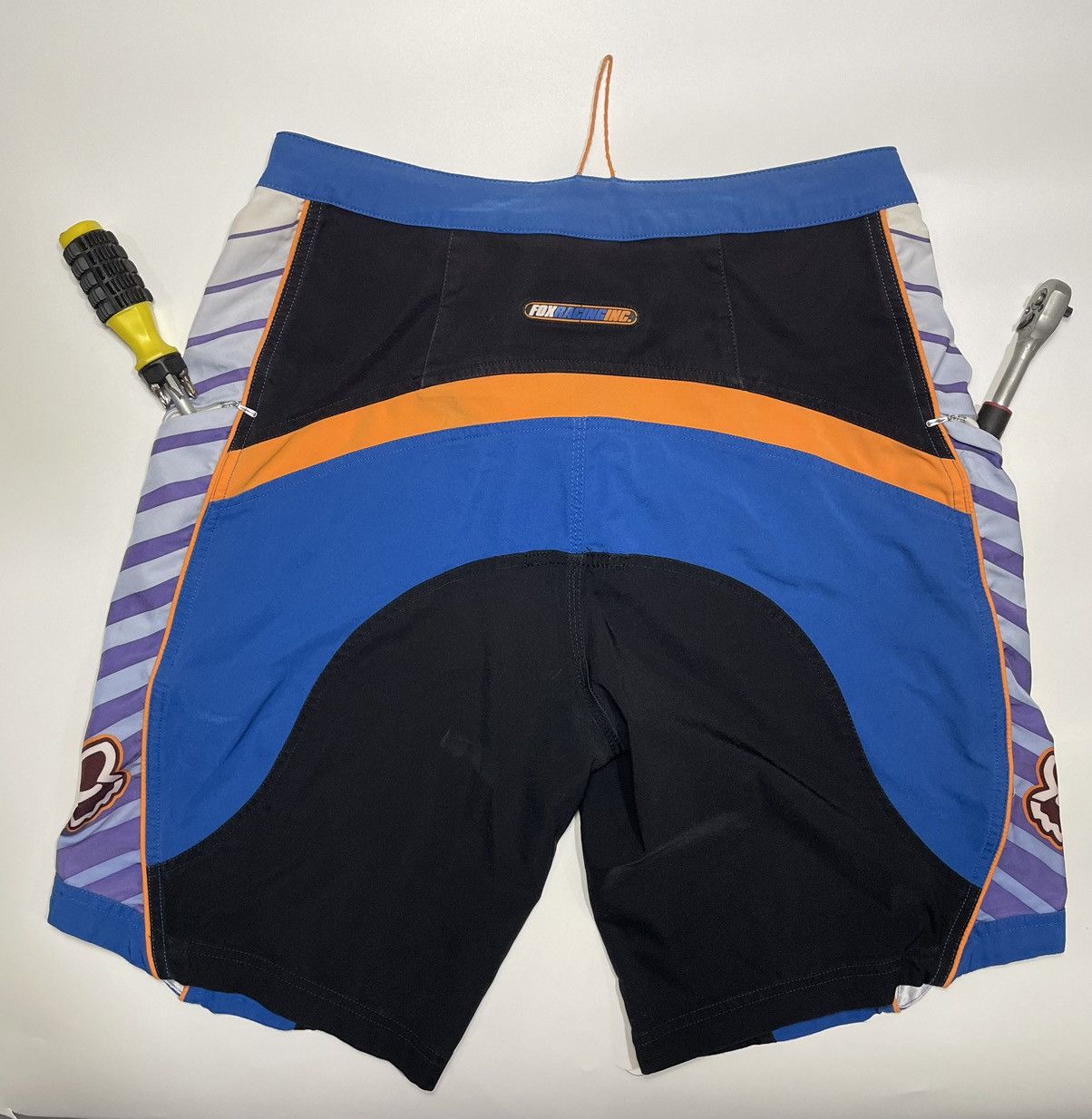 Vintage Vtg Fox Racing Short enduro motocross enduro zip pocket boar Size US 30 / EU 46 - 5 Thumbnail