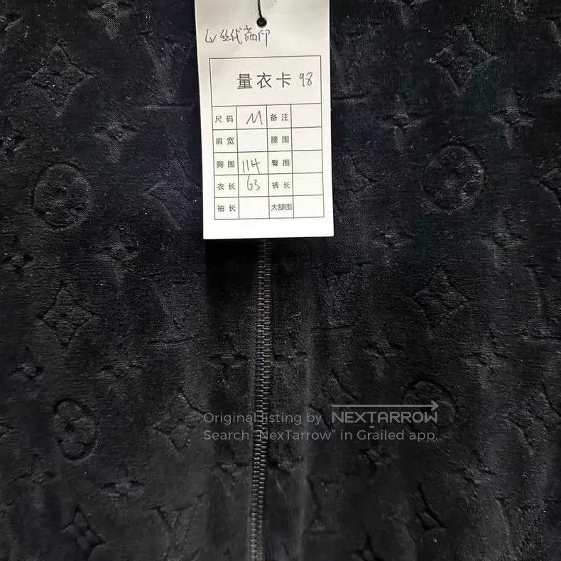 Louis Vuitton Louis Vuitton Velvet Full Zip Jacket Size US M / EU 48-50 / 2 - 3 Thumbnail