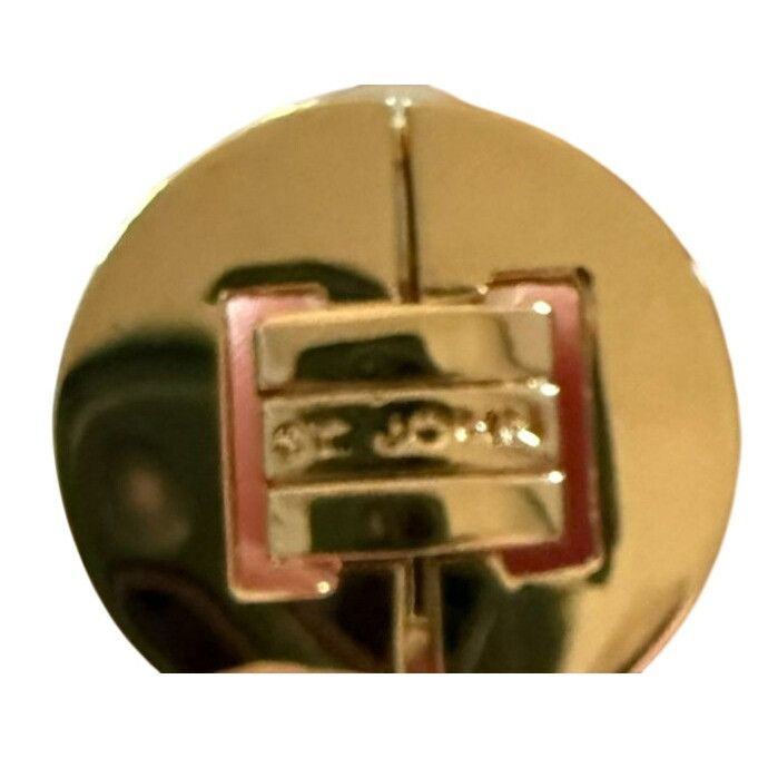St. John Vtg St. John Gold Tone Chunky Round Clip-On Earrings Moderni Size ONE SIZE - 3 Thumbnail