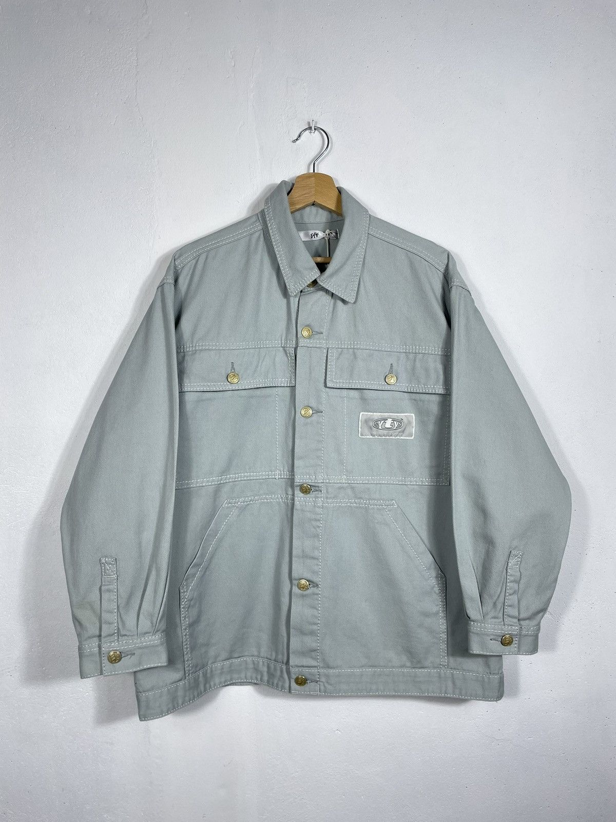 Eytys Denim Bomber Jacket Luxury Premium Skate Avant Garde