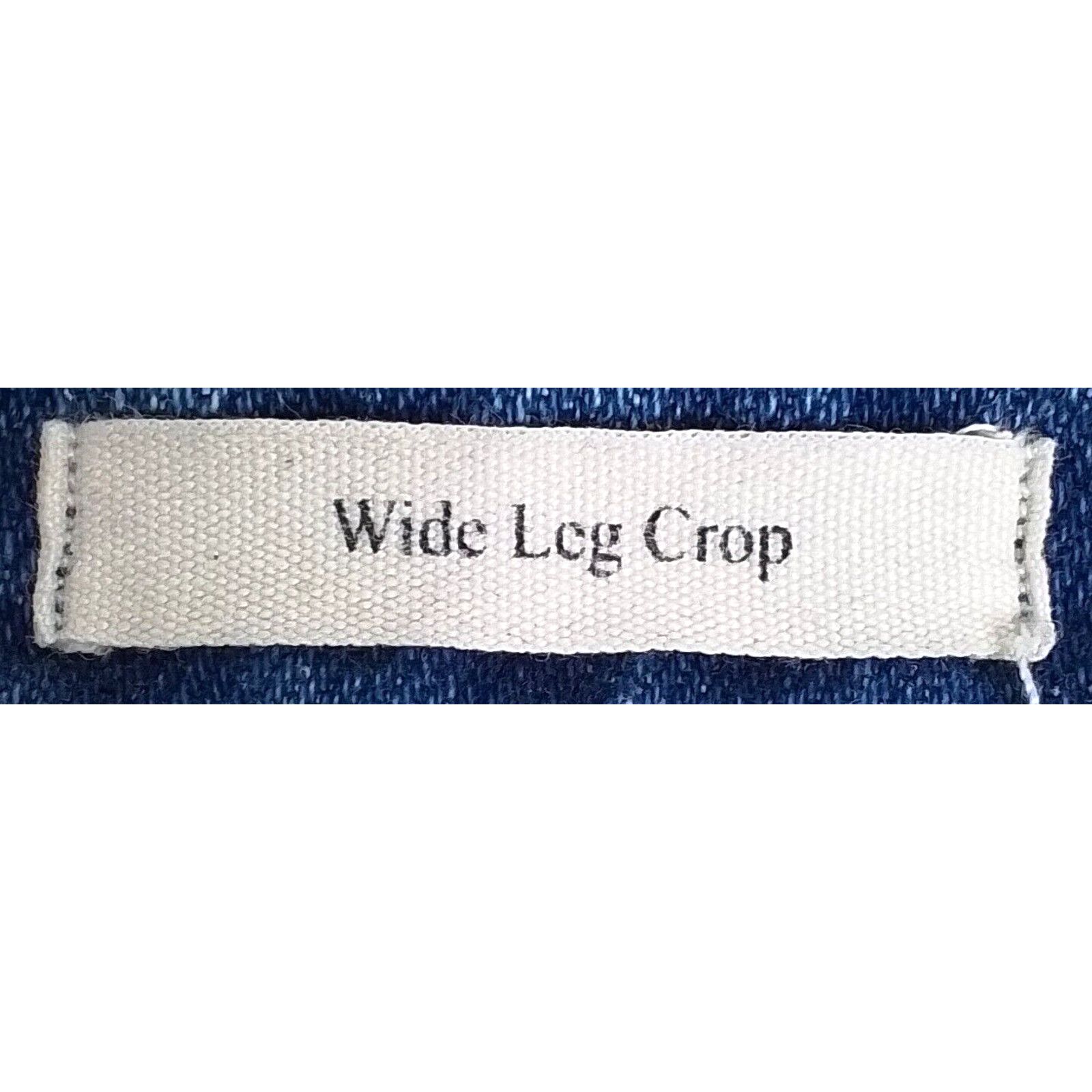 Other NoEnd Wide Leg Crop Denim Jeans Women's Size 25 Size 25" / US 0 / IT 36 - 6 Thumbnail