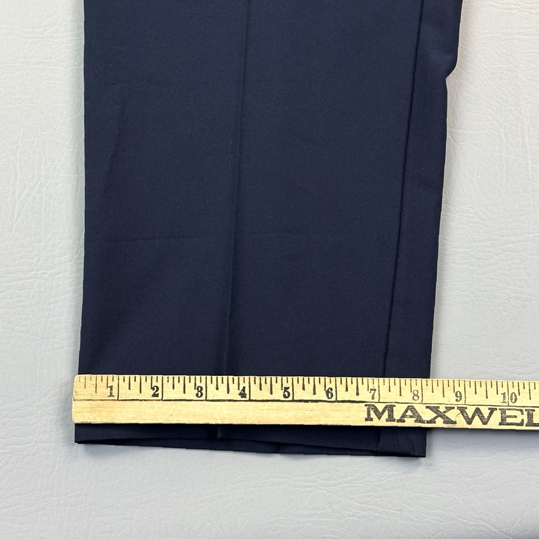 Footjoy Footjoy Pants Mens 36x25 Navy Performance Knit Chino Flat Front Stretch Golf Size US 36 / EU 52 - 4 Thumbnail