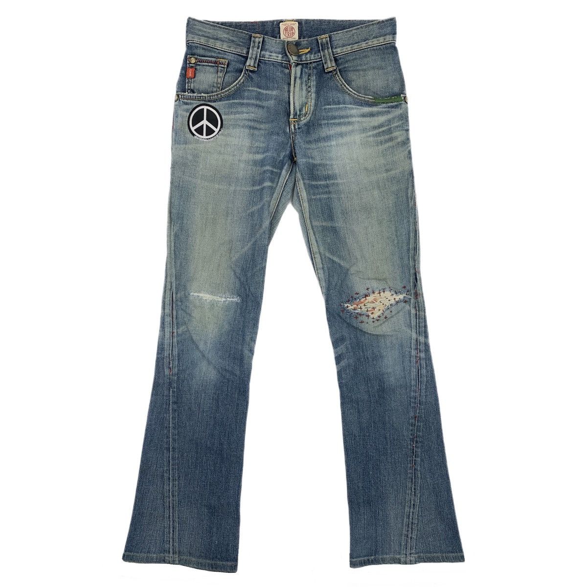 14th Addiction Edwin Distressed Denim Size US 29 - 1 Thumbnail