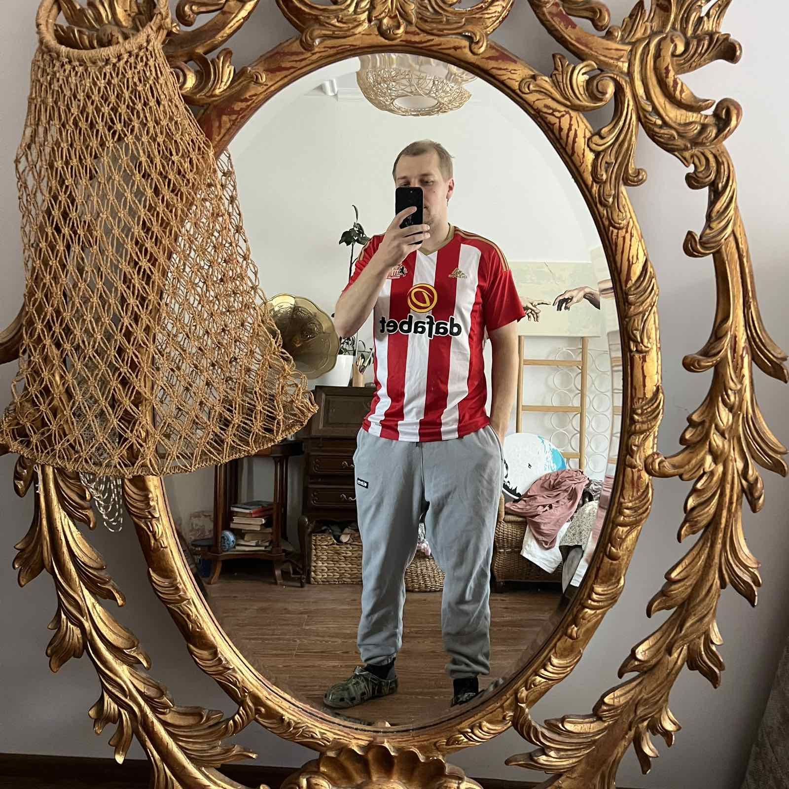 Adidas Adidas Sunderland FC Jersey Shirt Football Sz M Size US M / EU 48-50 / 2 - 4 Thumbnail