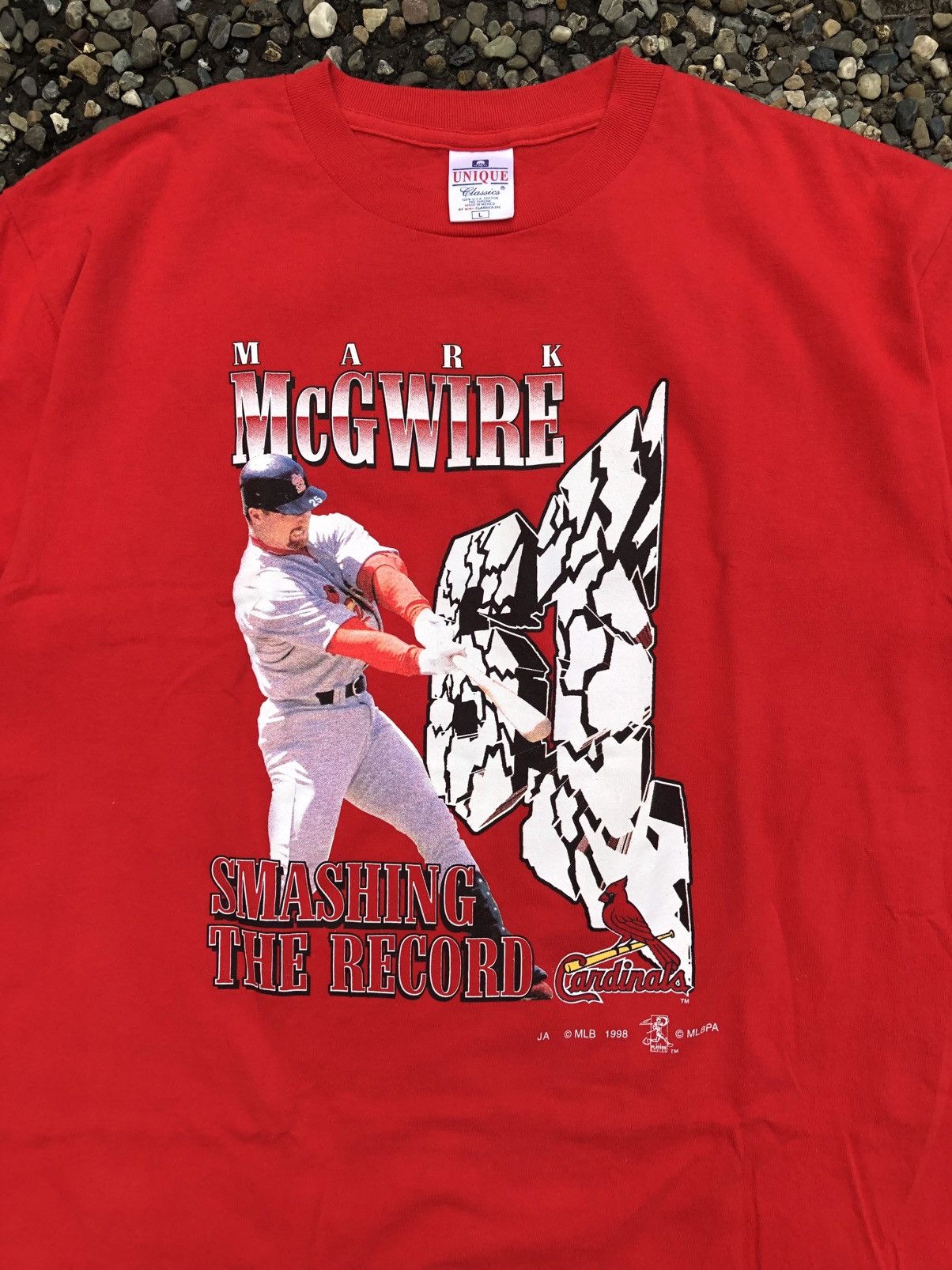 MLB Vintage 1998 MLB St. Louis Cardinals Mark McGwire T-Shirt Size US L / EU 52-54 / 3 - 2 Thumbnail