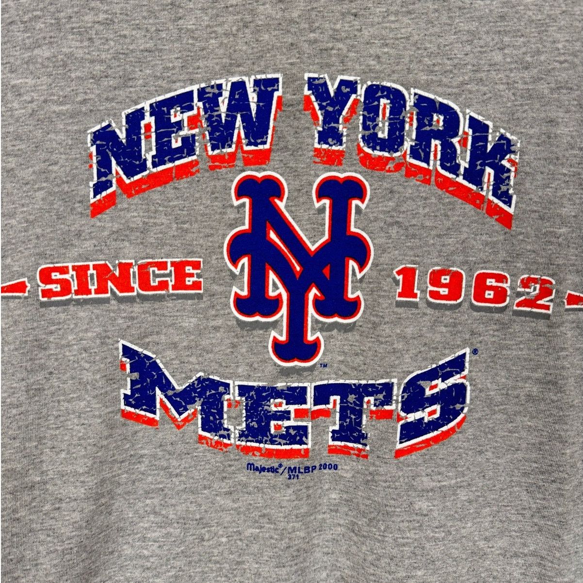 MLB × Vintage VTG 2000 New York Mets T Shirt Mens Sz M Gray MLB Size US M / EU 48-50 / 2 - 7 Thumbnail