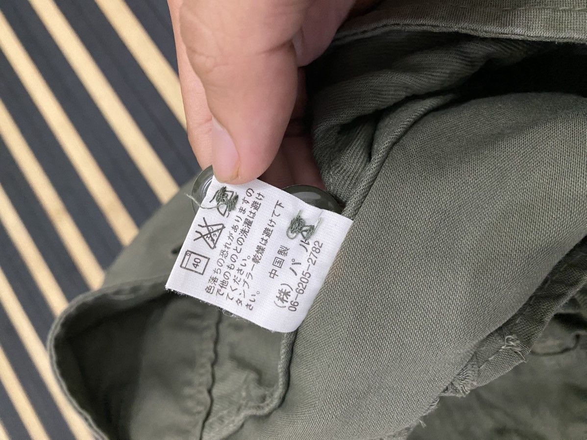 Hysteric Glamour × If Six Was Nine × Japanese Brand Mystic Parachute Flared 6 Pocket Olive Green Cargo Pants Size US 34 / EU 50 - 10 Thumbnail