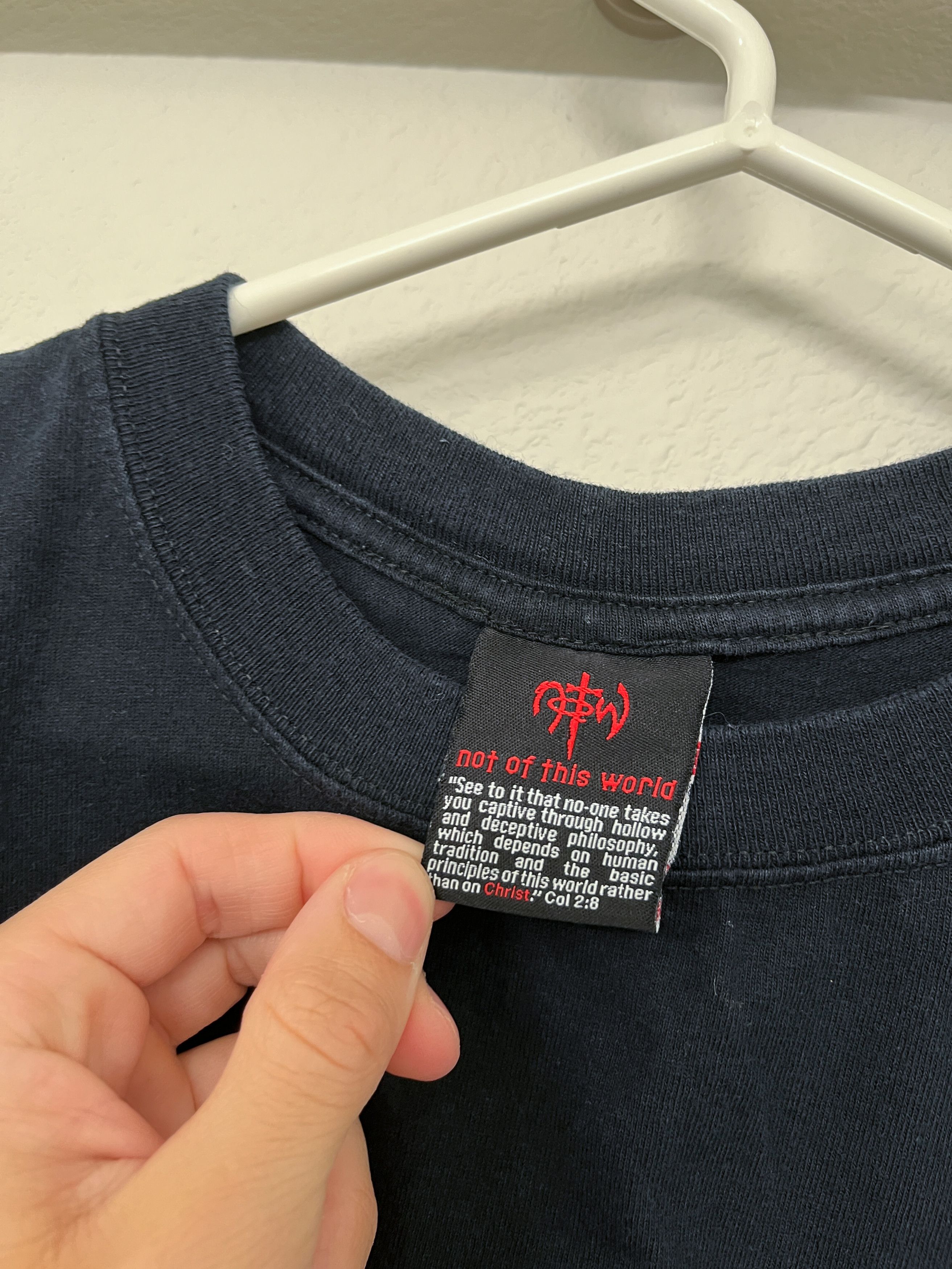 Vintage Not of This World Sinner T-shirt Size US M / EU 48-50 / 2 - 4 Thumbnail