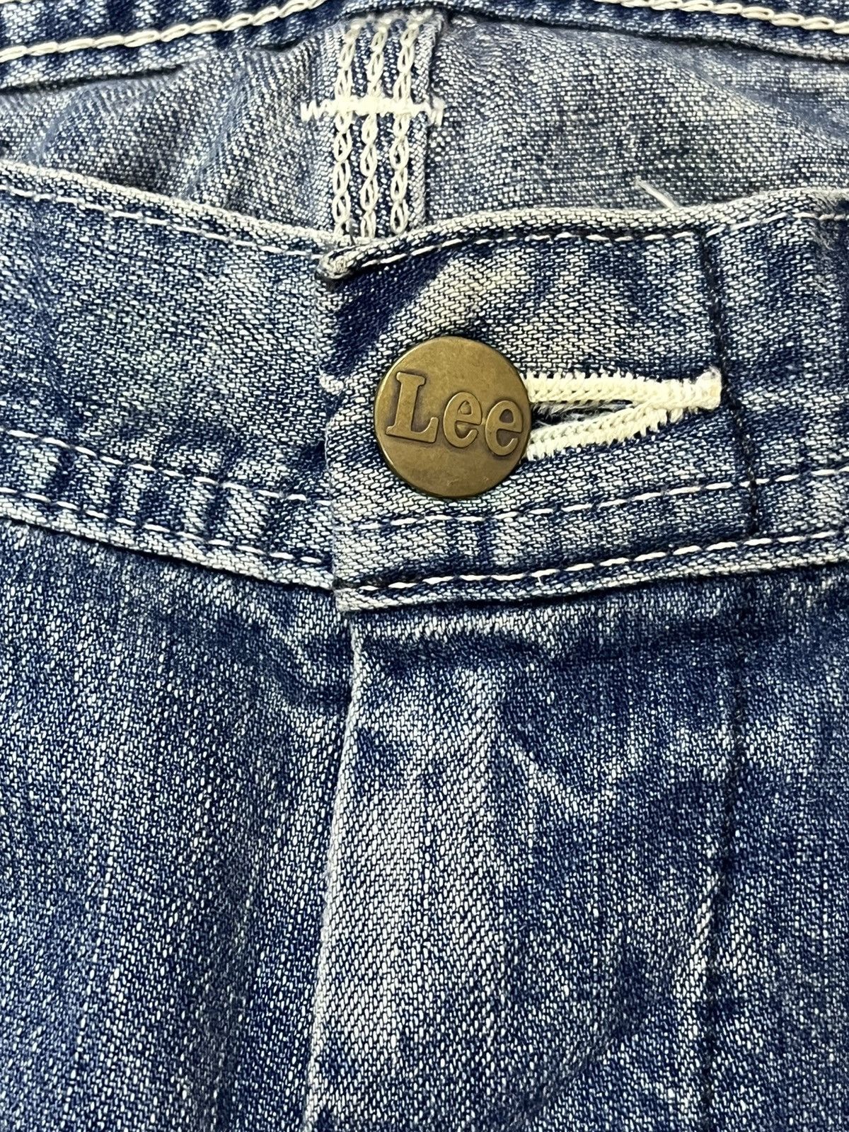 Lee Vintage Lee Union Made Carpenter Baggy Denim Size US 33 - 9 Thumbnail