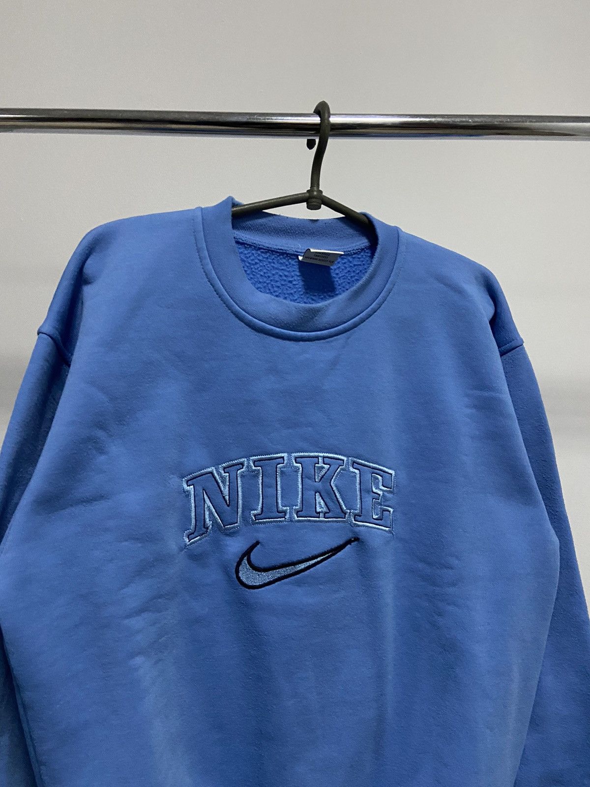 Nike × Vintage Nike Sweatshirt big Logo Vintage 90s Y2K Size US XL / EU 56 / 4 - 2 Thumbnail