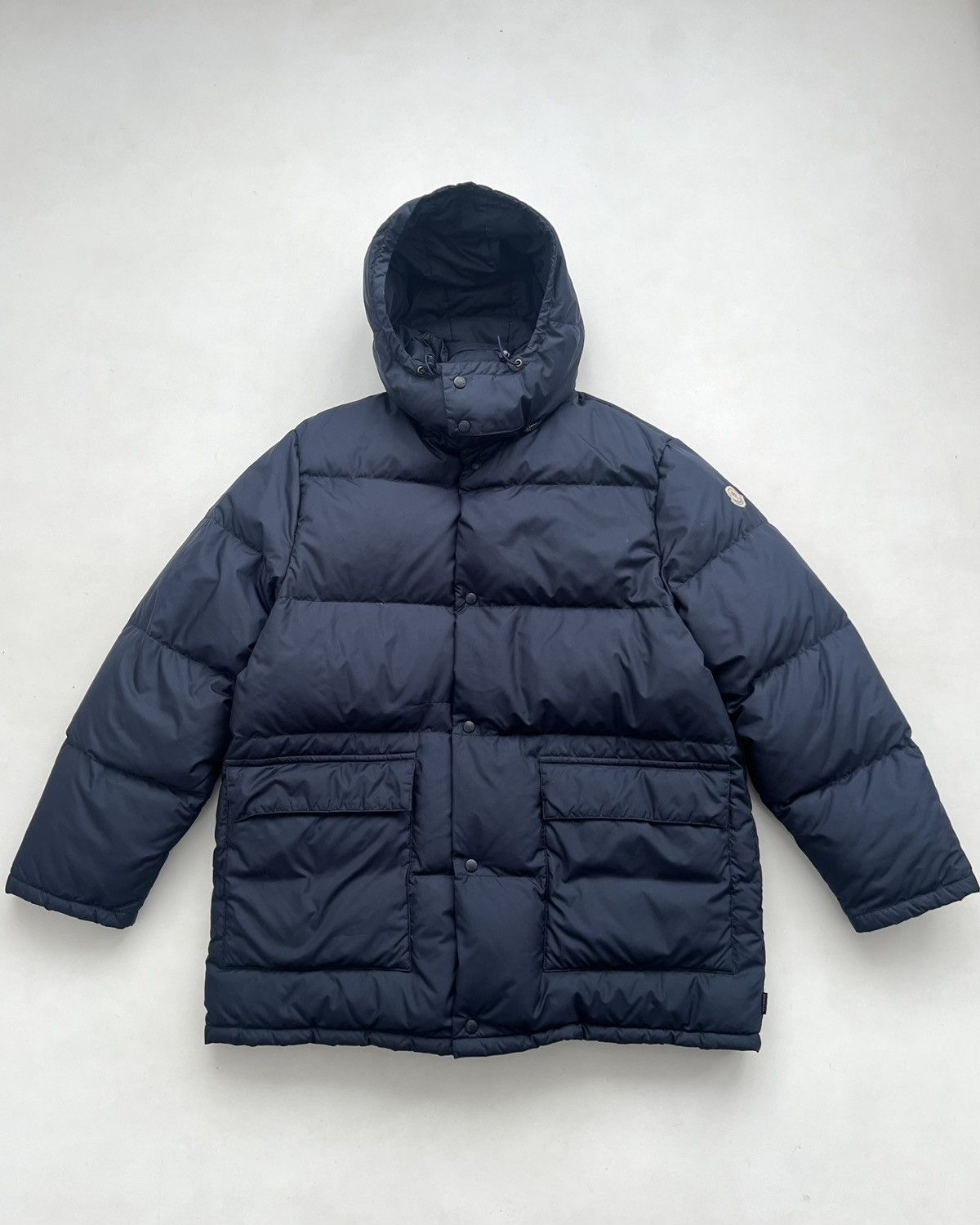 Moncler 🔥Moncler Expedition Down Parka Navy Moose Knuckles Size US XL / EU 56 / 4 - 3 Thumbnail
