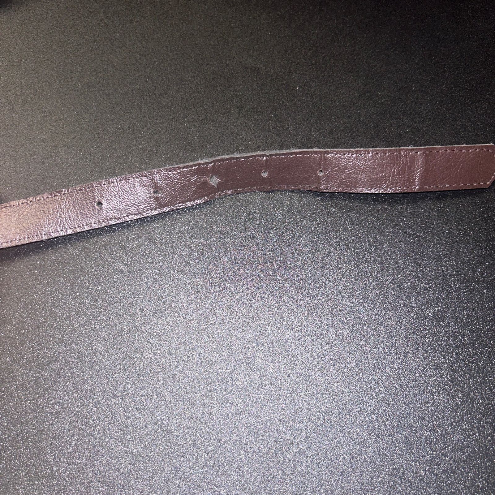 Other Brown Textured Faux Leather Adjustable Belt Women's Size 12 Size ONE SIZE - 8 Thumbnail