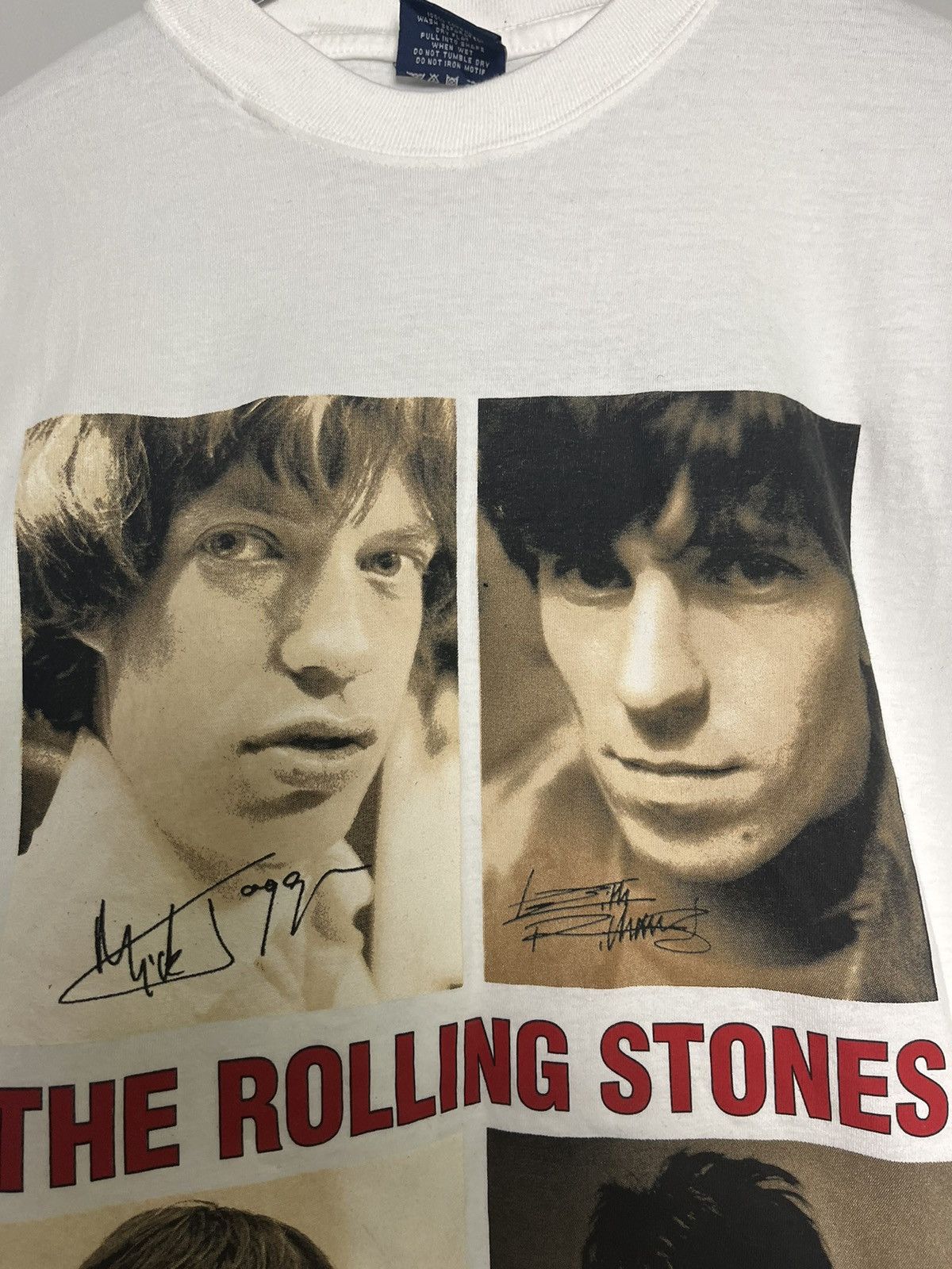 Band Tees 🔥1999 ROLLING STONES TEE VINTAGE TSHIRT Size US L / EU 52-54 / 3 - 4 Thumbnail