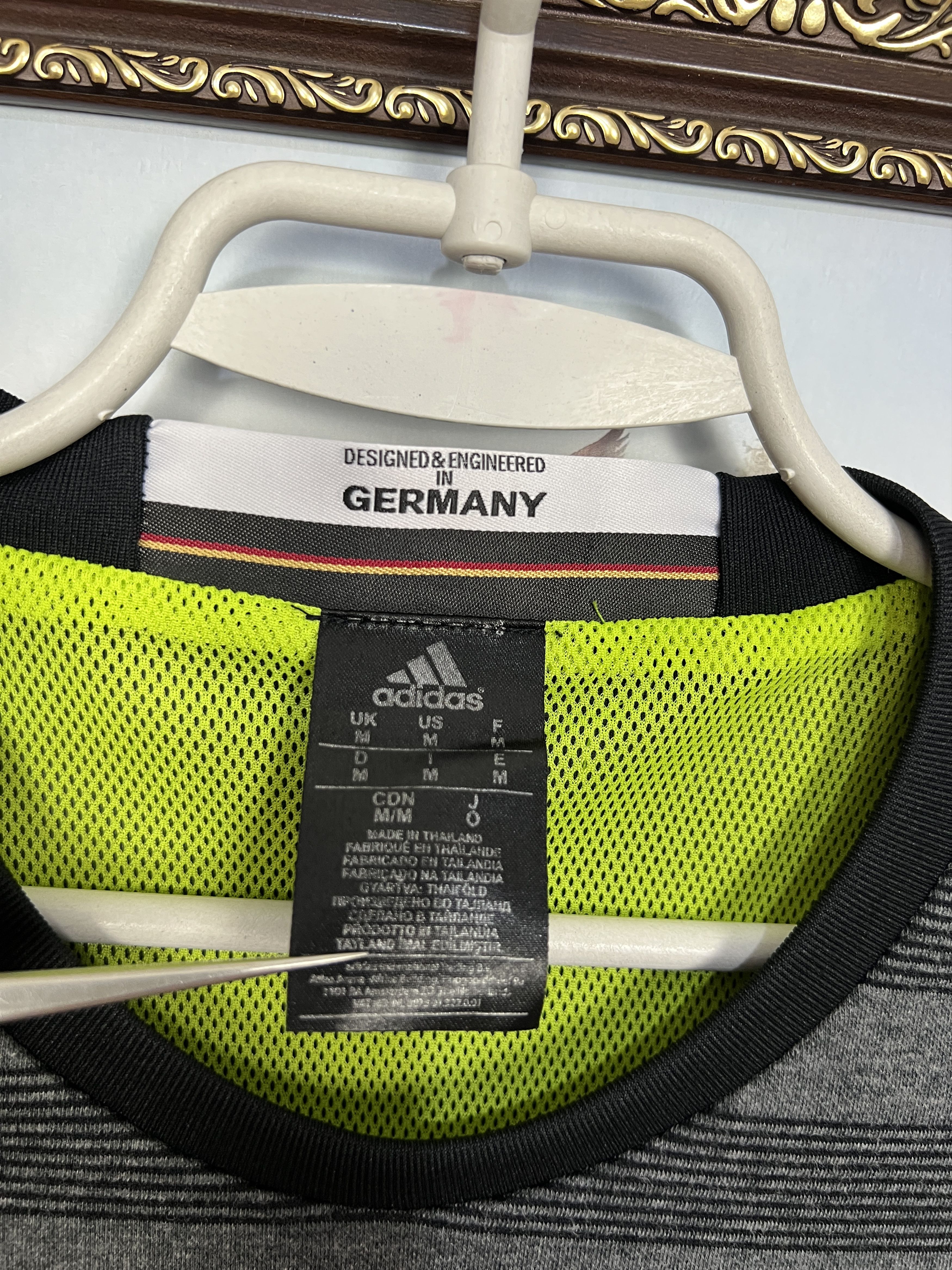 Adidas Germany Away football shirt Soccer Jersey Reversible Trikot Size US M / EU 48-50 / 2 - 5 Thumbnail