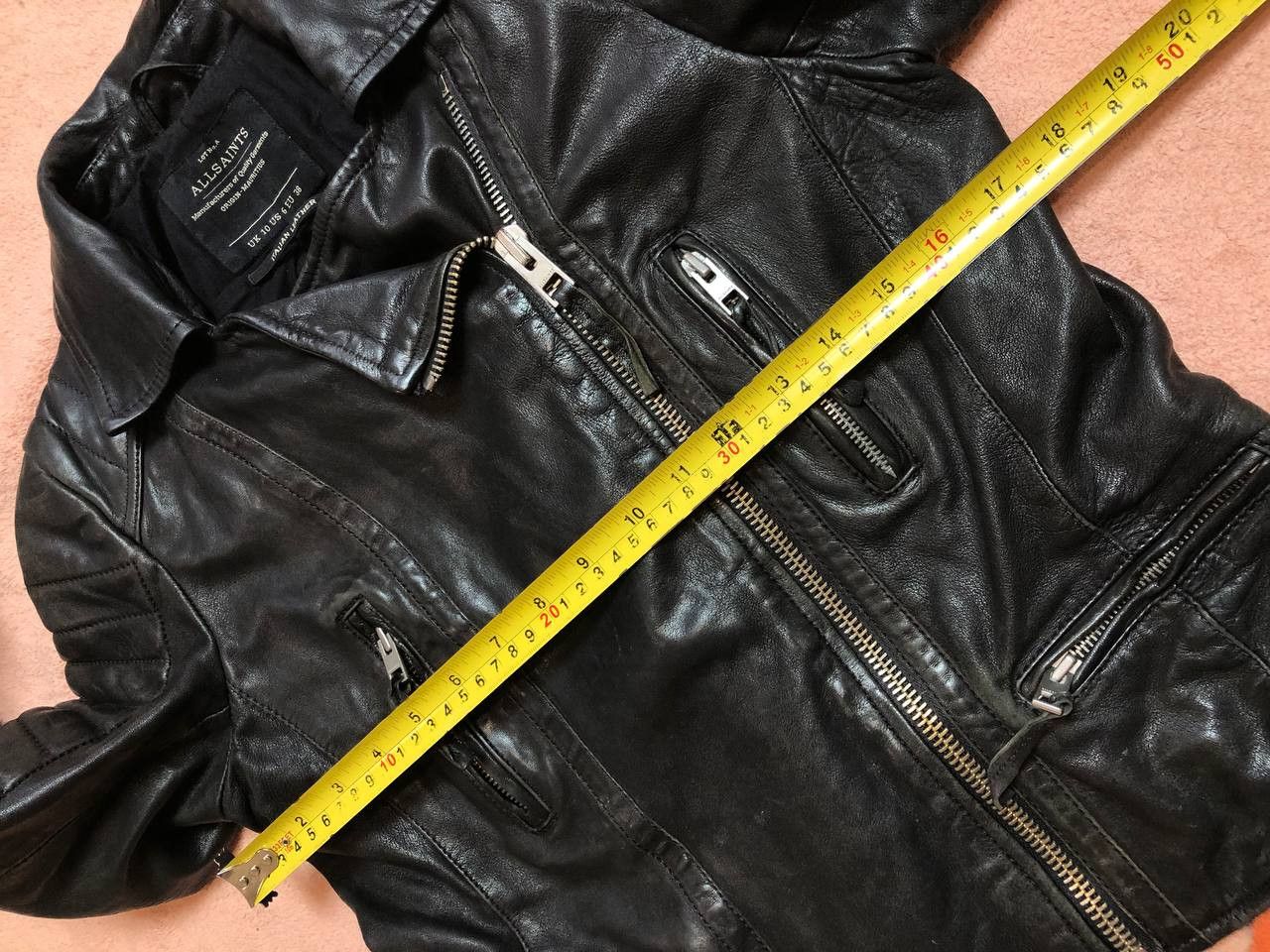 Allsaints Allsaints Leather jacket Size M / US 6-8 / IT 42-44 - 12 Thumbnail