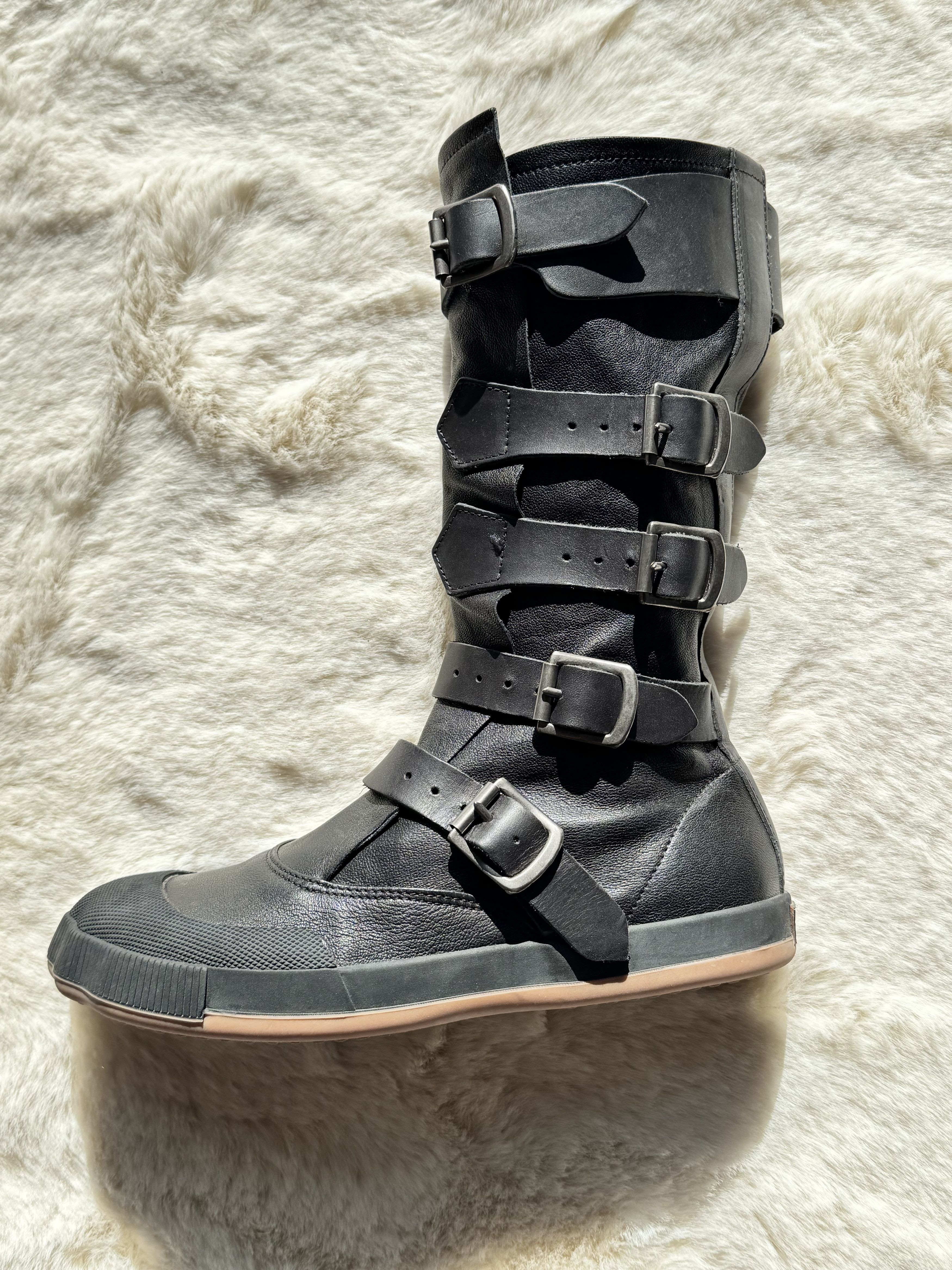 Vivienne Westwood Vivienne Westwood black cowboy boots with buckles 38 Size US 7 / IT 37 - 4 Thumbnail