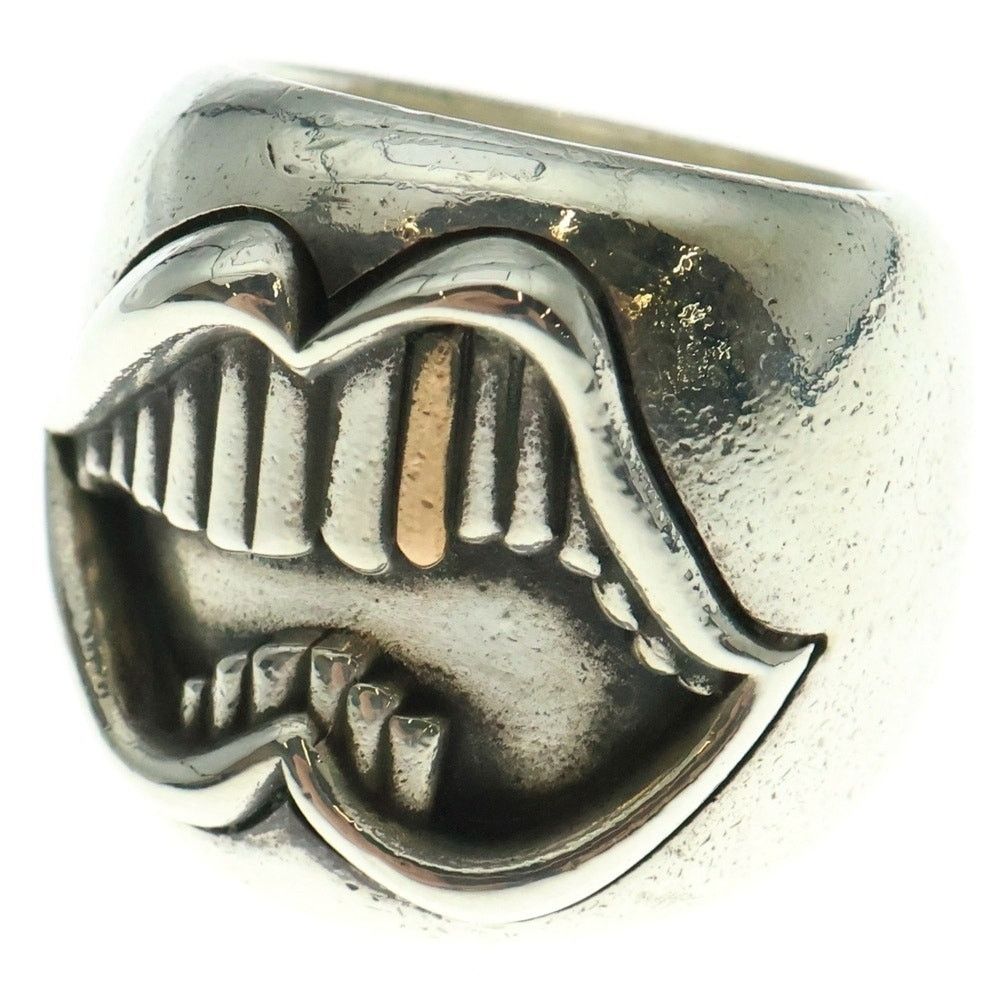 CHROME HEARTS PPO FAT CHOMPER Ring Silver Gold