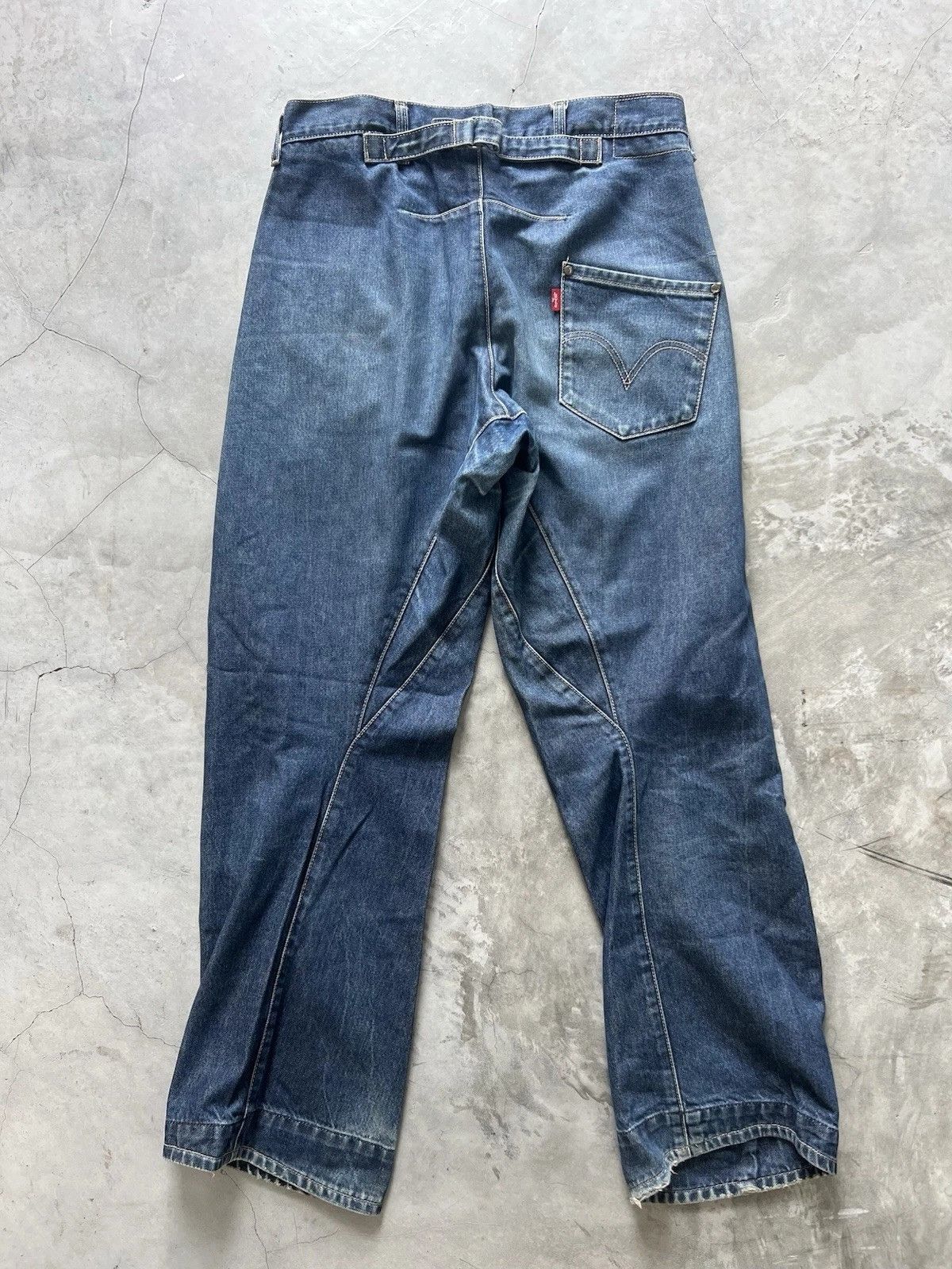 Levi's Levis Engineered Jeans Buckleback Tag W32 Actual 30.5x31.5 Size US 32 / EU 48 - 4 Thumbnail