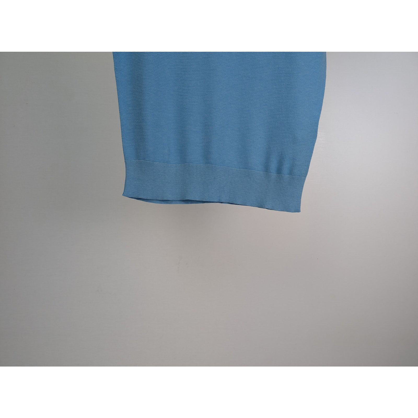 Tom Ford o1rshd1 Knit Polo in Blue Size US M / EU 48-50 / 2 - 4 Thumbnail