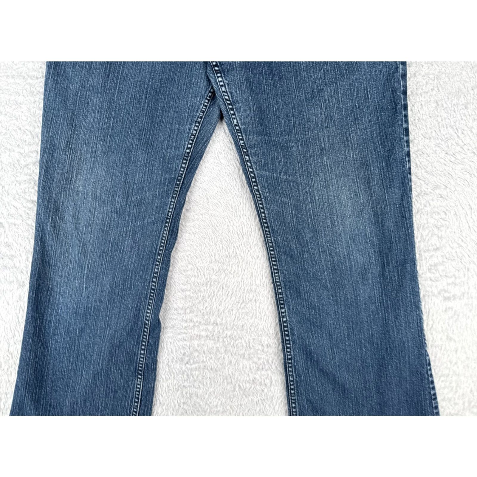 Vintage VINTAGE D&Co Womens Jeans Boots Cut High Waist Denim 14 Blue Cotton Blend 32x29 Size 36" / US 14 / IT 50 - 3 Thumbnail