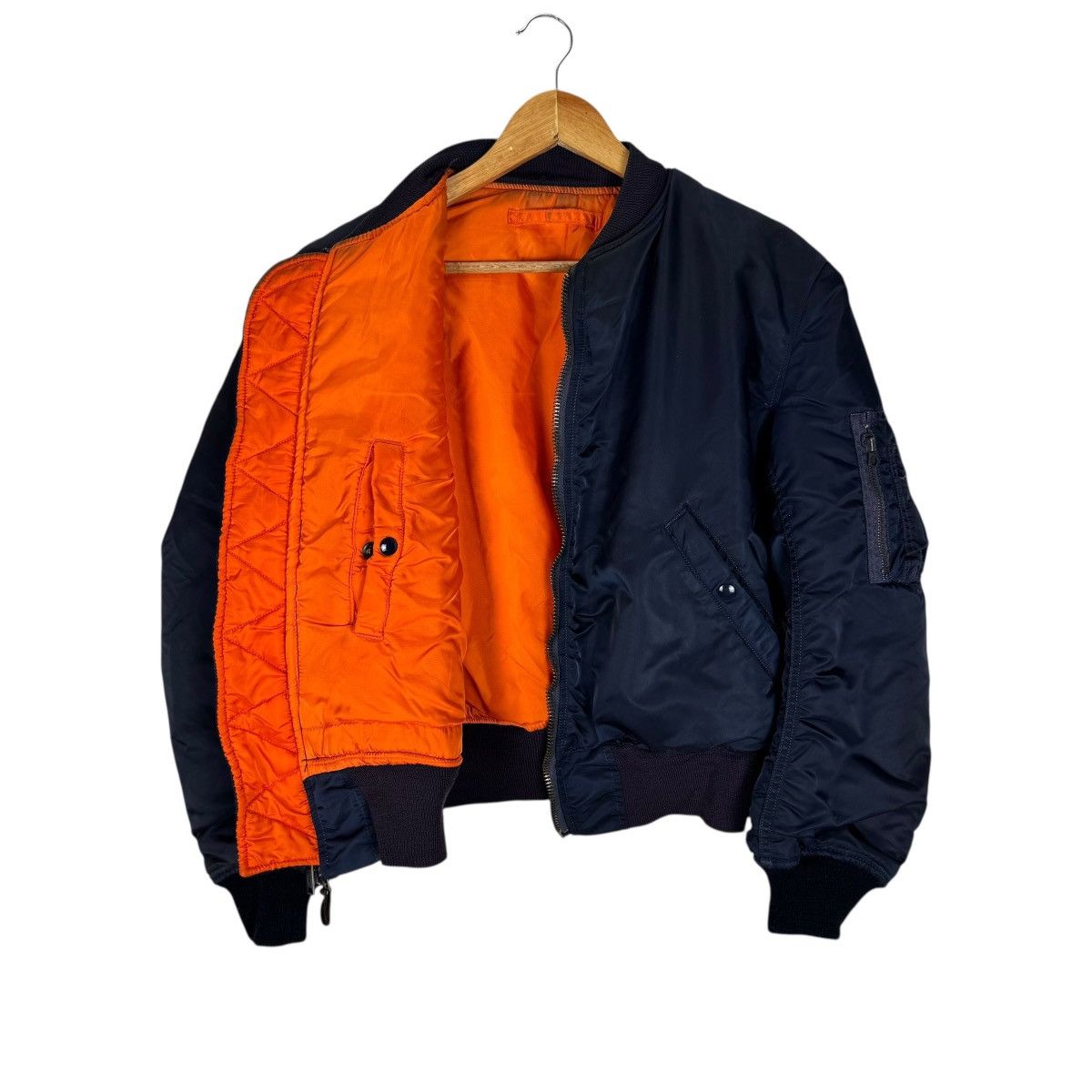 Alpha Industries ☀️60s ALPHA INDUSTRIES MA-1 BOMBER JACKET Size US M / EU 48-50 / 2 - 8 Thumbnail