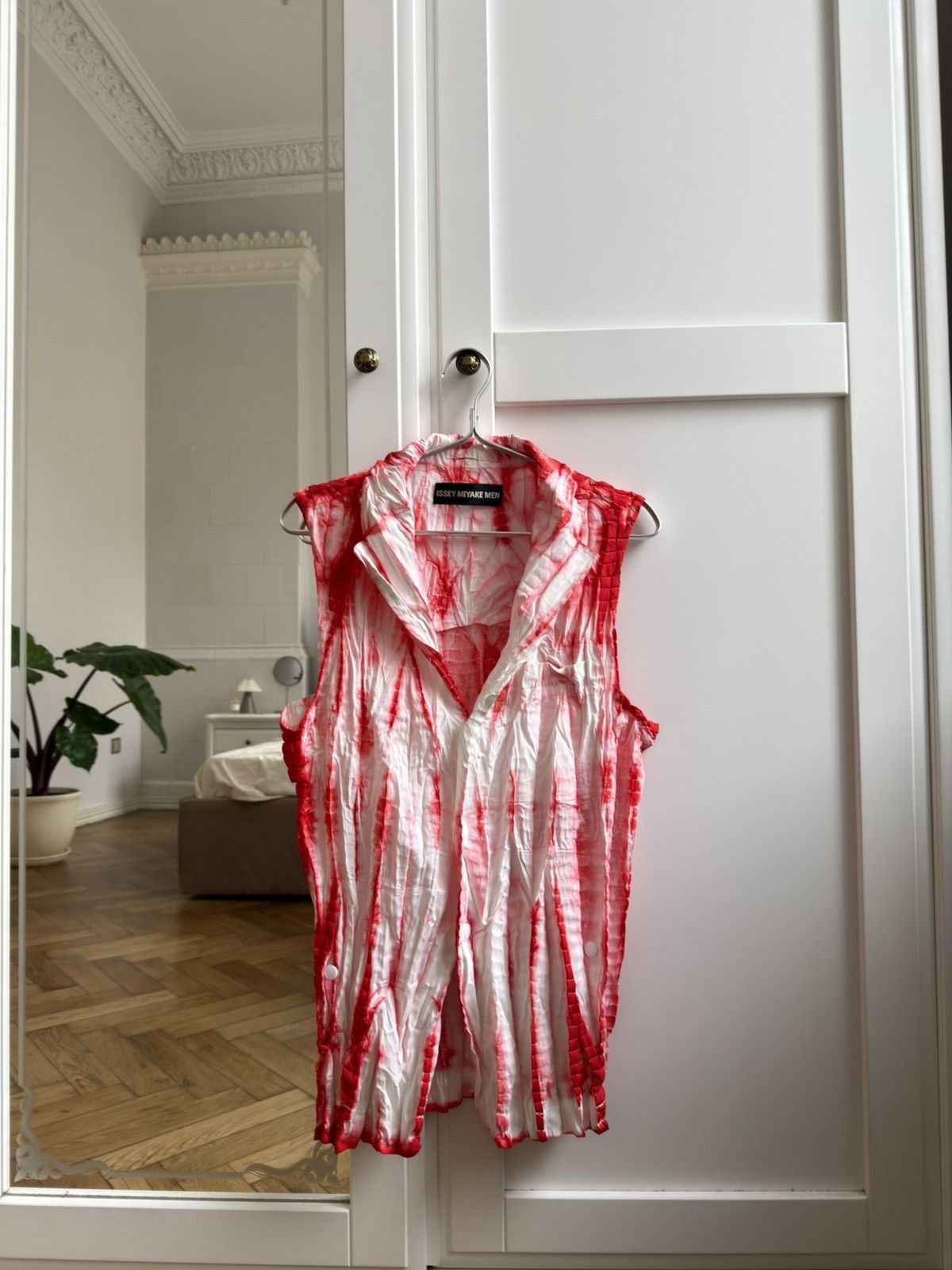 Issey miyake man archive blood vest