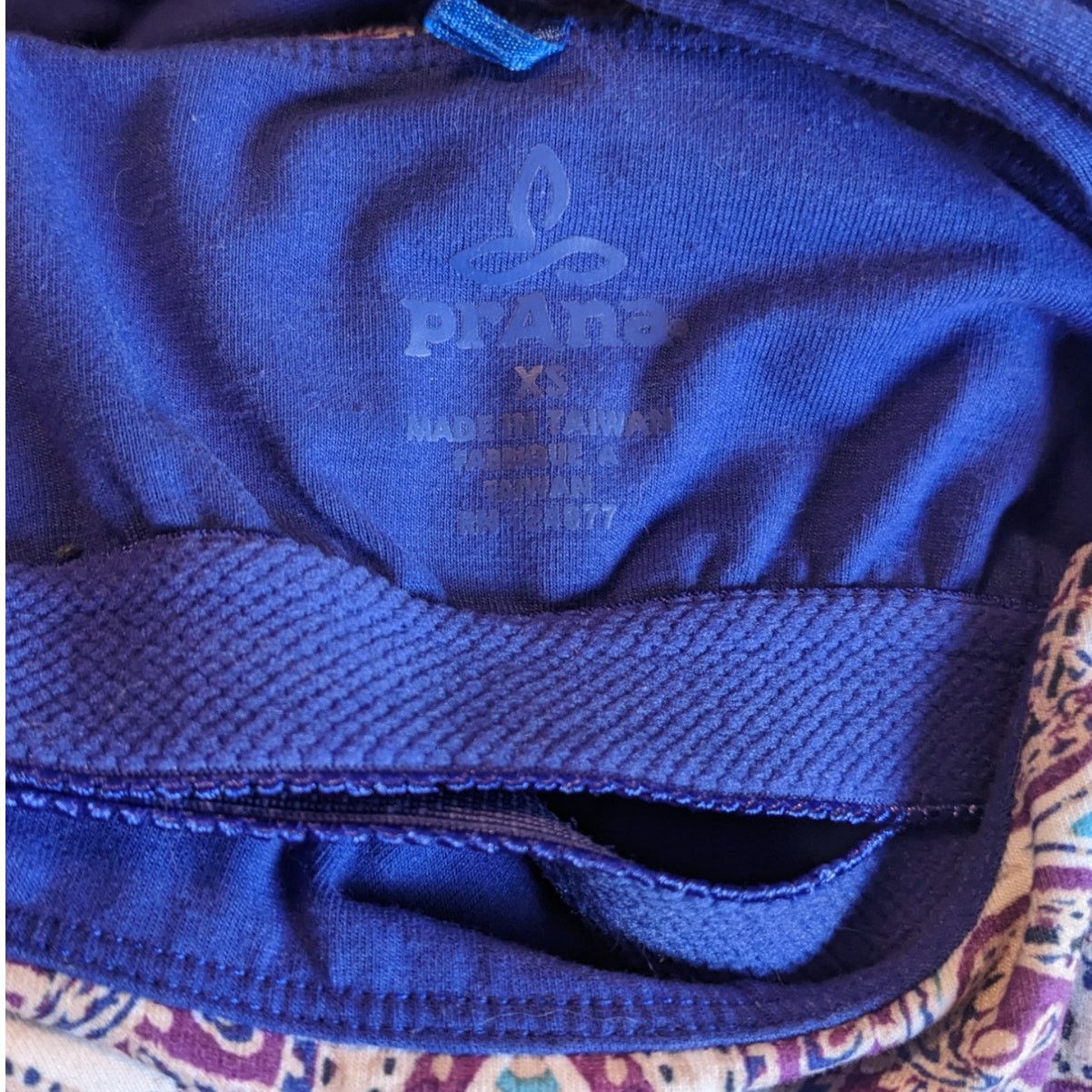 Prana prAna Pheobe Purple Geometric Built in Bra Dress X-Small Size XS / US 0-2 / IT 36-38 - 4 Thumbnail
