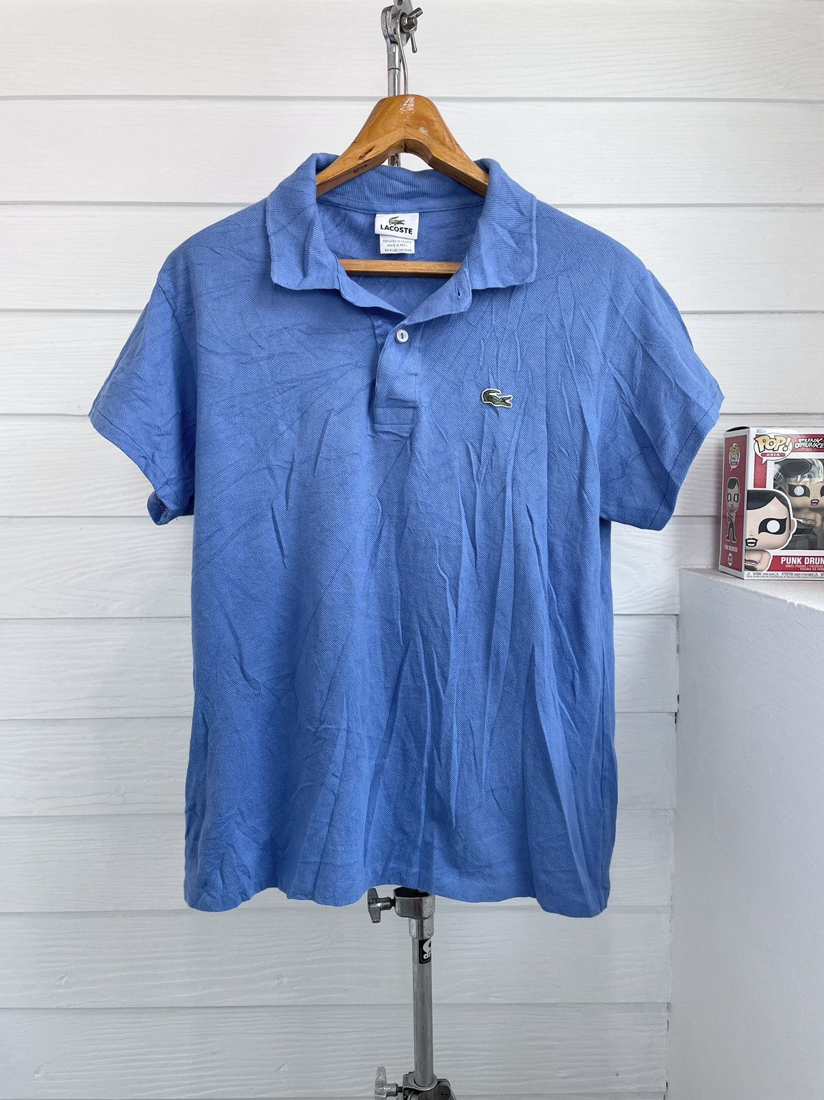 Lacoste × Vintage LACOSTE POLO SHIRT Size US L / EU 52-54 / 3 - 1 Thumbnail