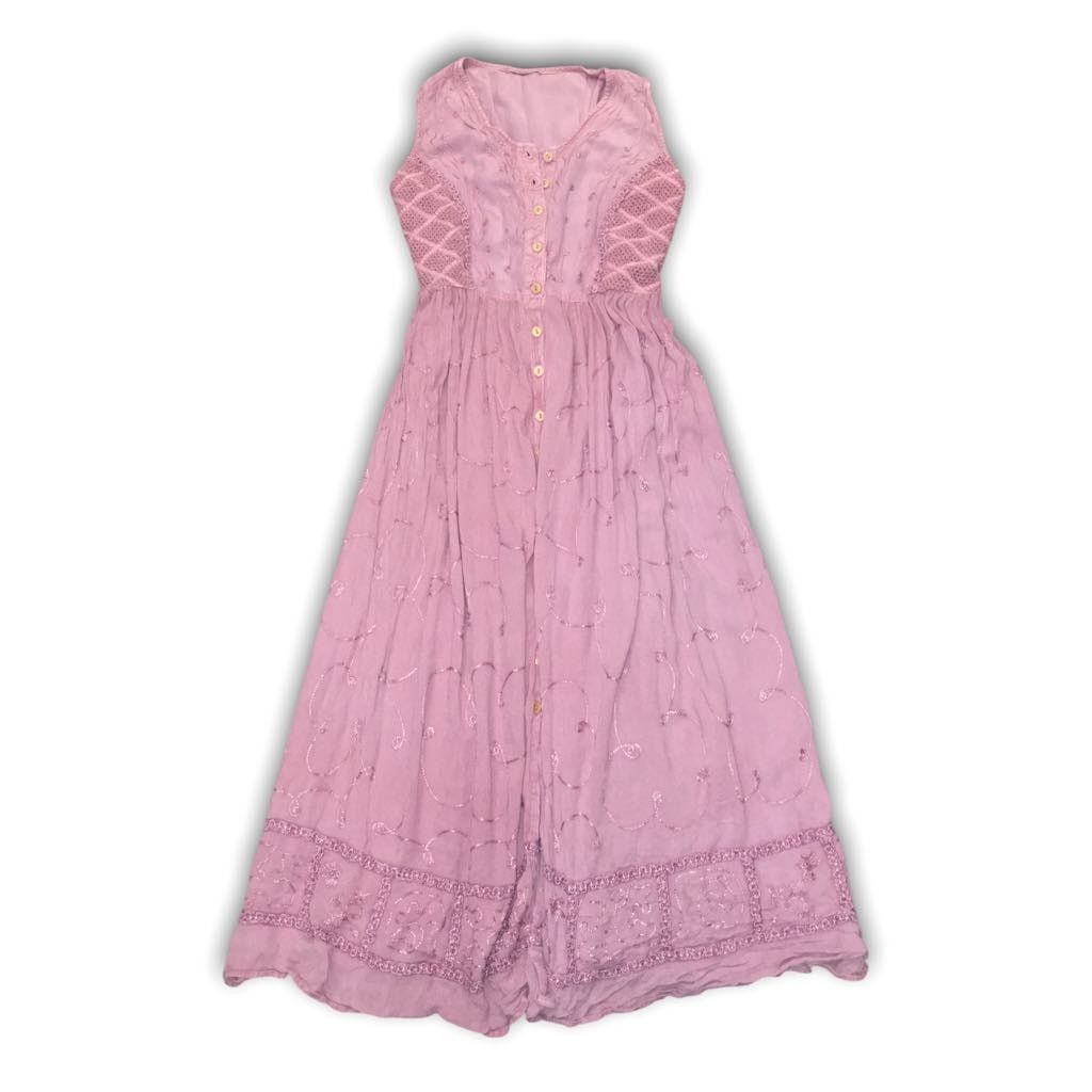 Other Maxi Dress Cottage Country Western Purple/Mauve Buttons L/XL Size XL / US 12-14 / IT 48-50 - 1 Thumbnail