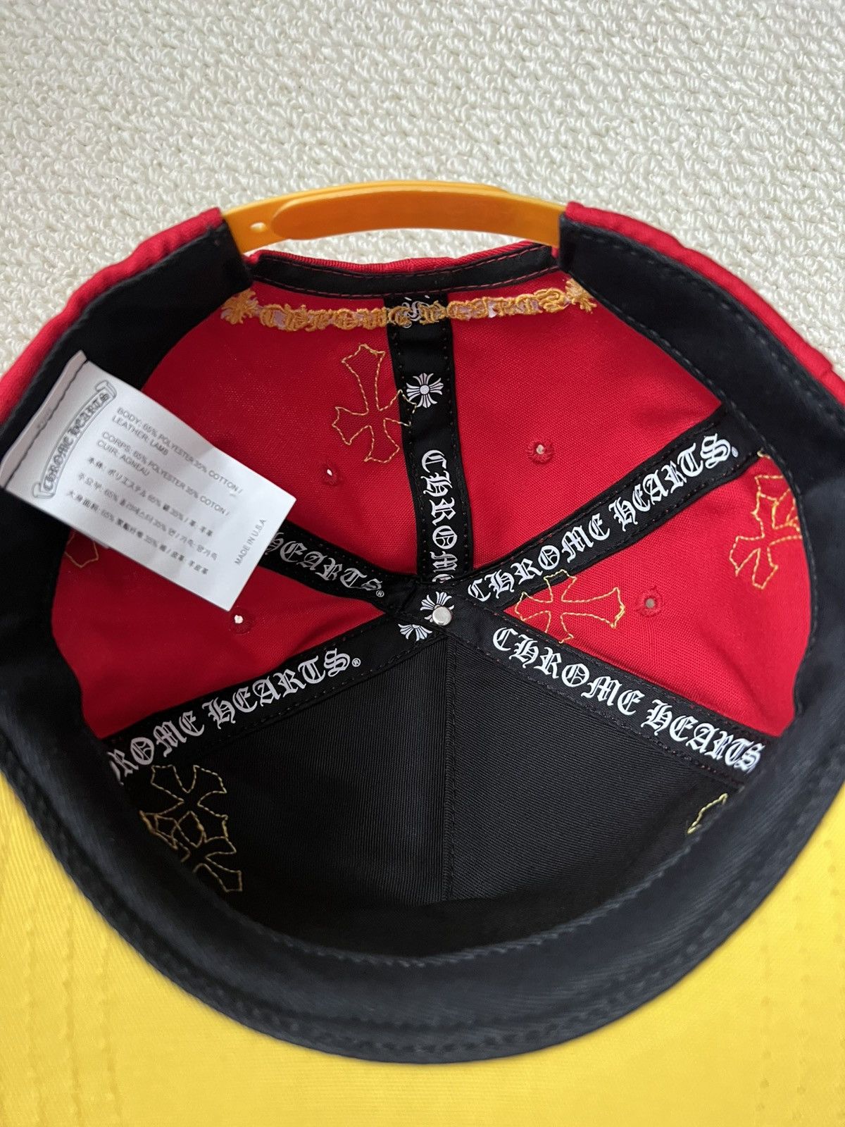 Chrome Hearts Chrome Hearts Hat Patch Red Size ONE SIZE - 10 Thumbnail