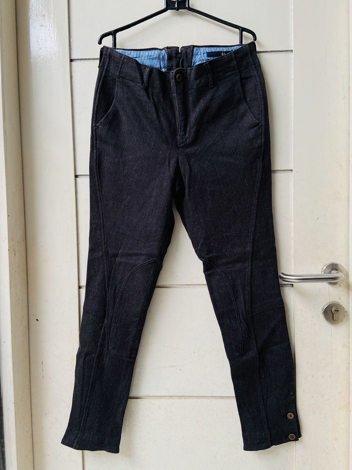 45RPM Black Long Pants