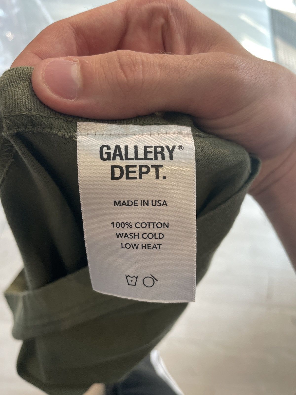 Gallery Dept. Gallery Dept. Souvenir T-Shirt Olive S Size US S / EU 44-46 / 1 - 5 Thumbnail