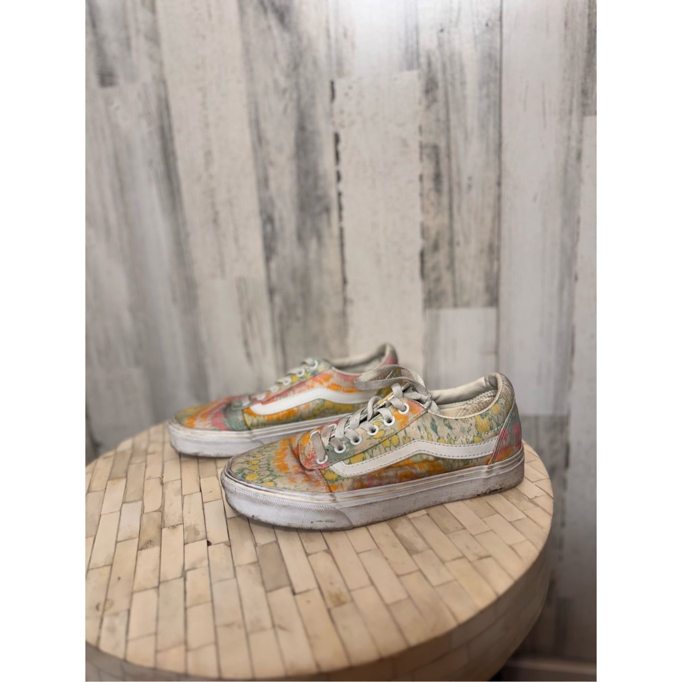 Vans Vans Old Skool Tie Dye Sneakers Women’s Size 7 Multicolor Lo Size US 7 / IT 37 - 5 Thumbnail