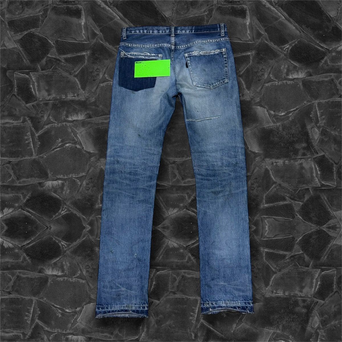 Undercover SS10 Undercover 68 Black Yarn Denim Size US 30 / EU 46 - 2 Thumbnail
