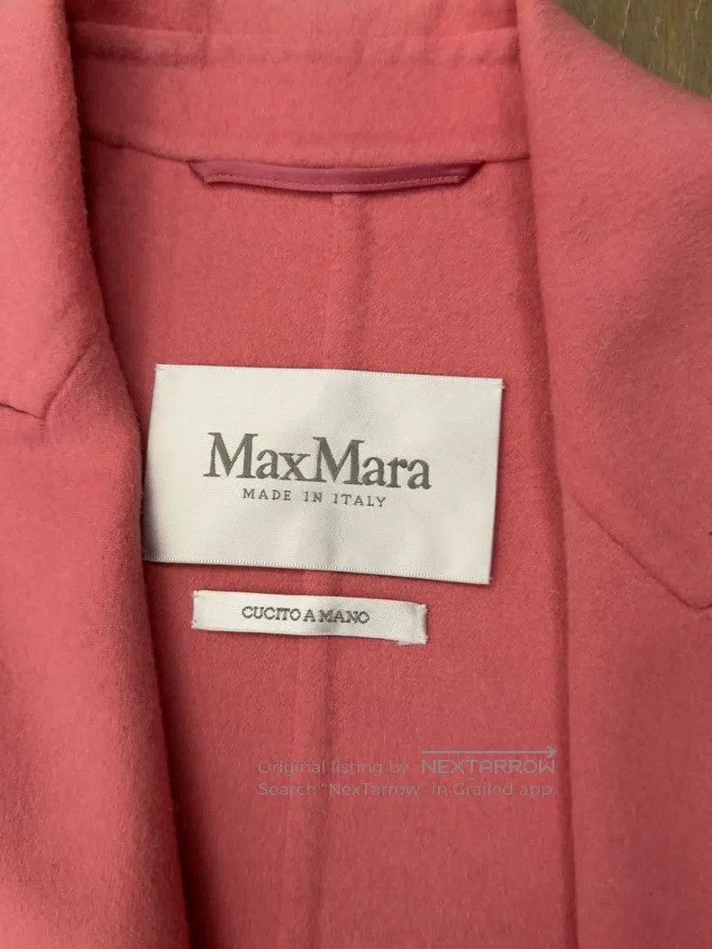 Max Mara Max Mara Overcoat, Pink Size XS / US 0-2 / IT 36-38 - 3 Thumbnail