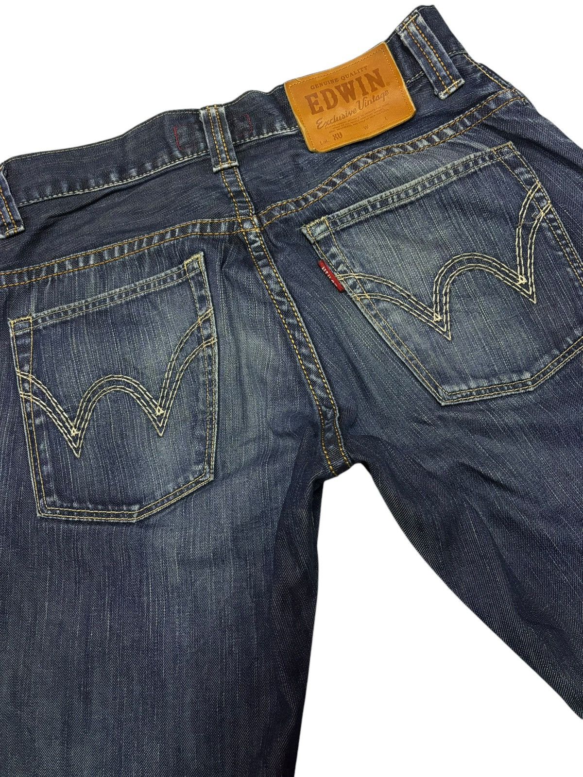 Edwin × Japanese Brand Vintage Edwin 424XV Exclusive Vintage Jeans Size US 31 - 5 Thumbnail