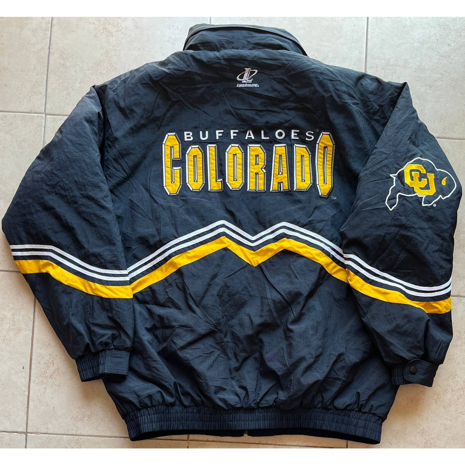 Logo Athletic RARE CU Buffaloes 90s Deion puffer jacket XL Colorado Buffs Size US XL / EU 56 / 4 - 2 Thumbnail