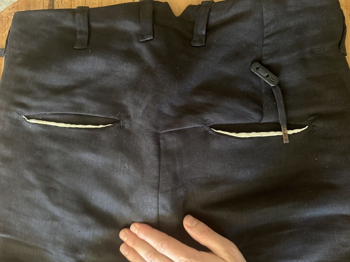 Boris Bidjan Saberi Boris Linen/Cotton Pants Size US 30 / EU 46 - 3 Thumbnail