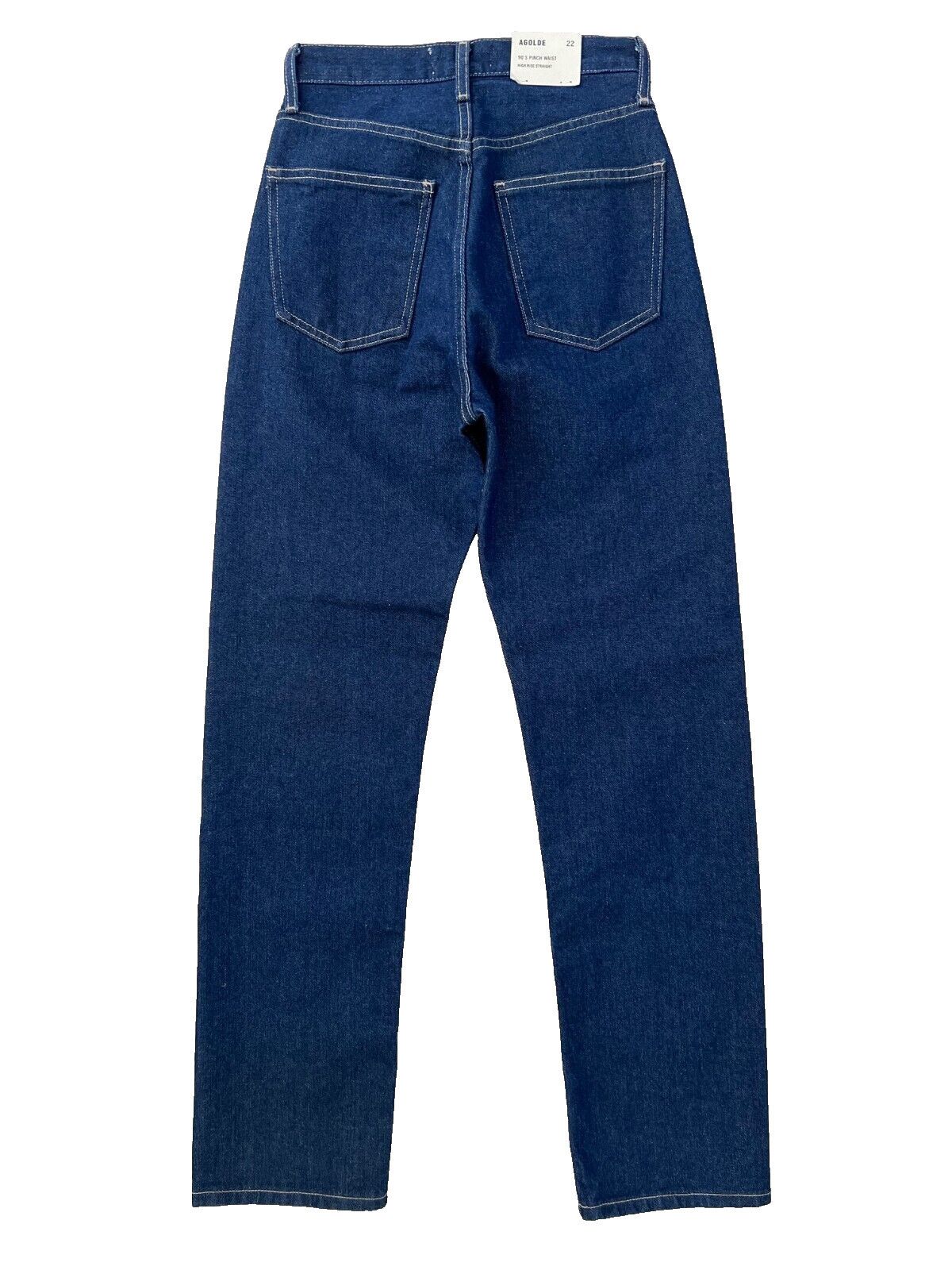 Agolde AGOLDE 90's Pinch Waist High-Rise Denim Jeans in Whisper 22 Size 22" - 5 Thumbnail