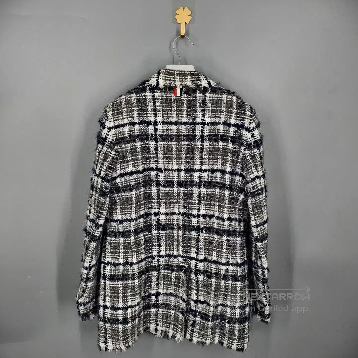 Thom Browne thom browne checked woven coat. Size US M / EU 48-50 / 2 - 2 Thumbnail