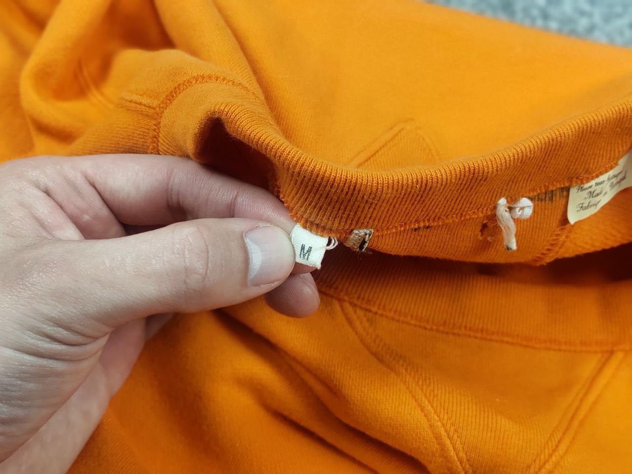 Levi's Vintage Clothing Levi's Vintage Clothing Bay Meadows Orange Sweatshirt Size US M / EU 48-50 / 2 - 14 Thumbnail