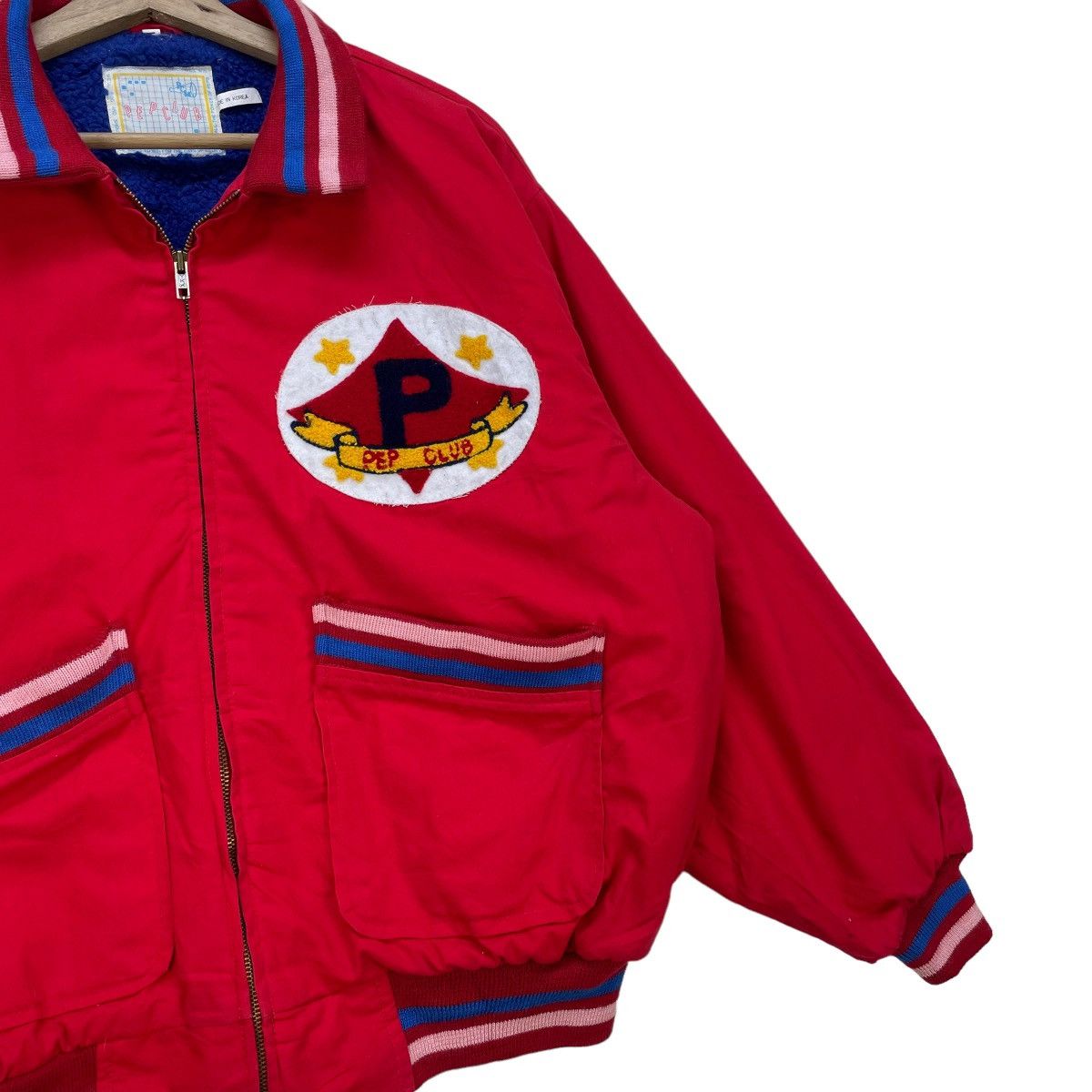 Lightning Bolt Vintage Lightning Bolt Bomber Sherpa Lining Jacket Size US XL / EU 56 / 4 - 4 Thumbnail