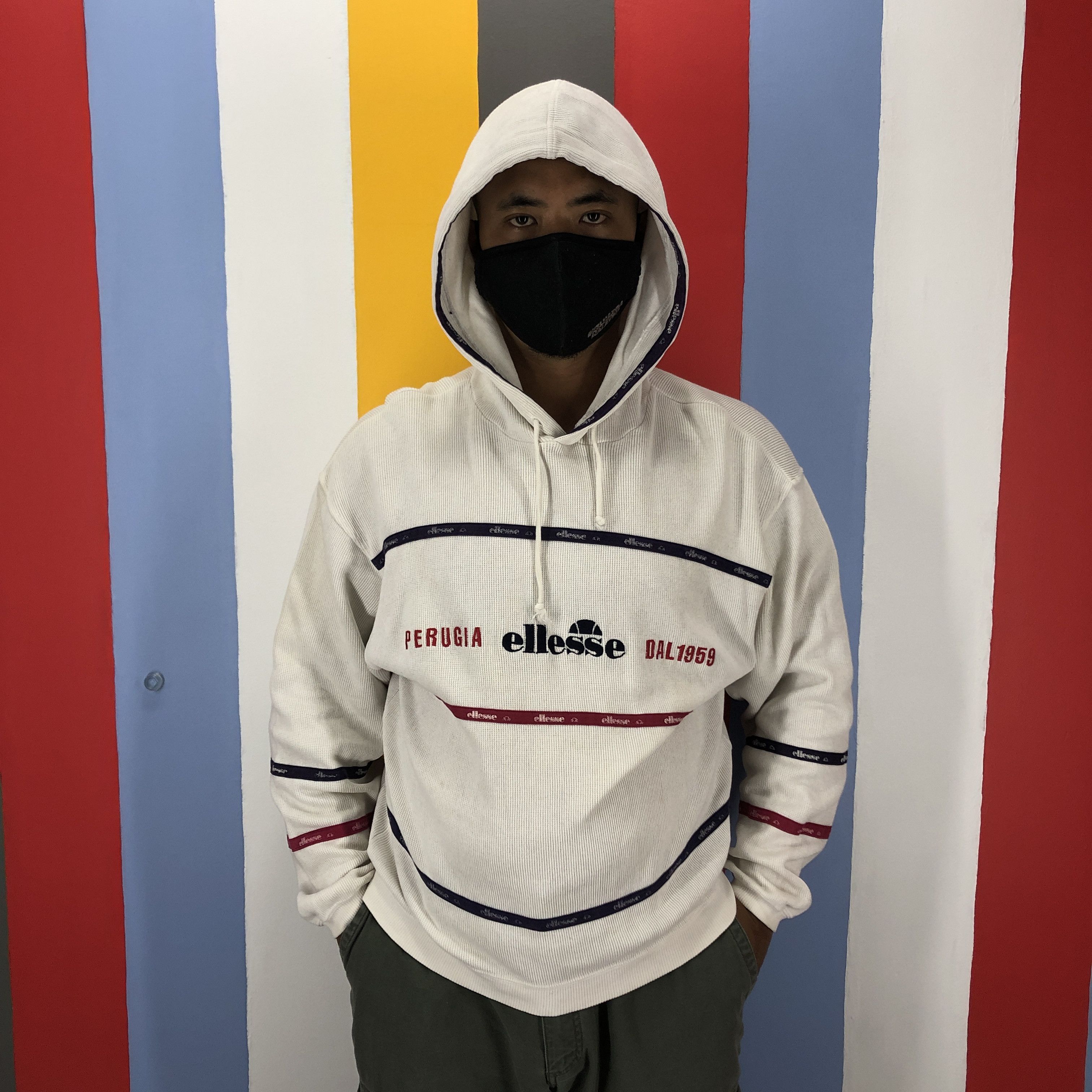 Ellesse ELLESSE PERUGIA Hoodie Pullover #0968/AI Size US M / EU 48-50 / 2 - 1 Thumbnail