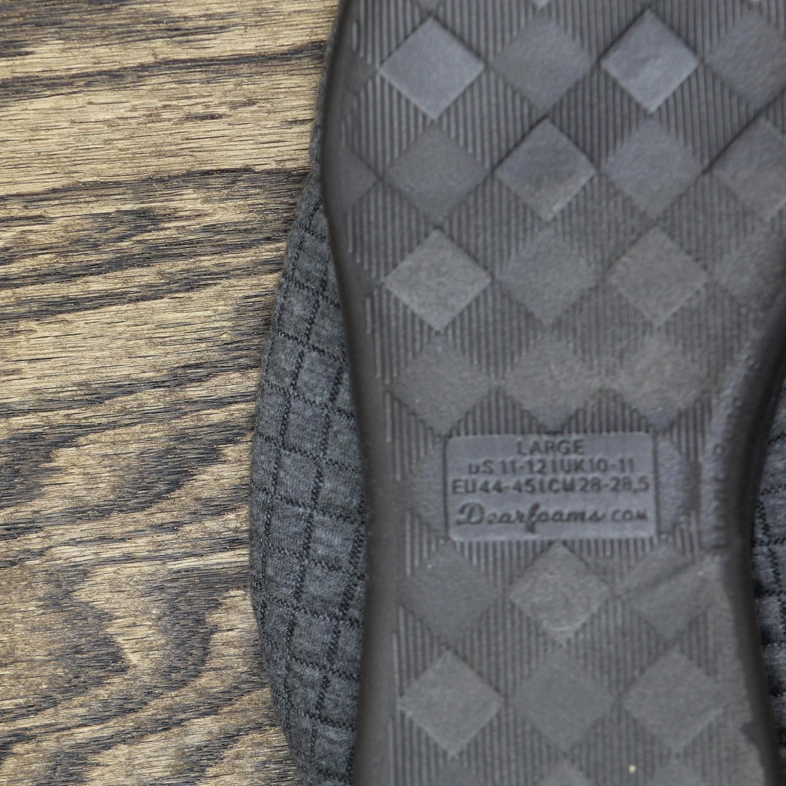 Other Dluxe By Dearfoams Clog Slippers 86802585 Gray L (11-12) Size US 9 / EU 42 - 6 Thumbnail