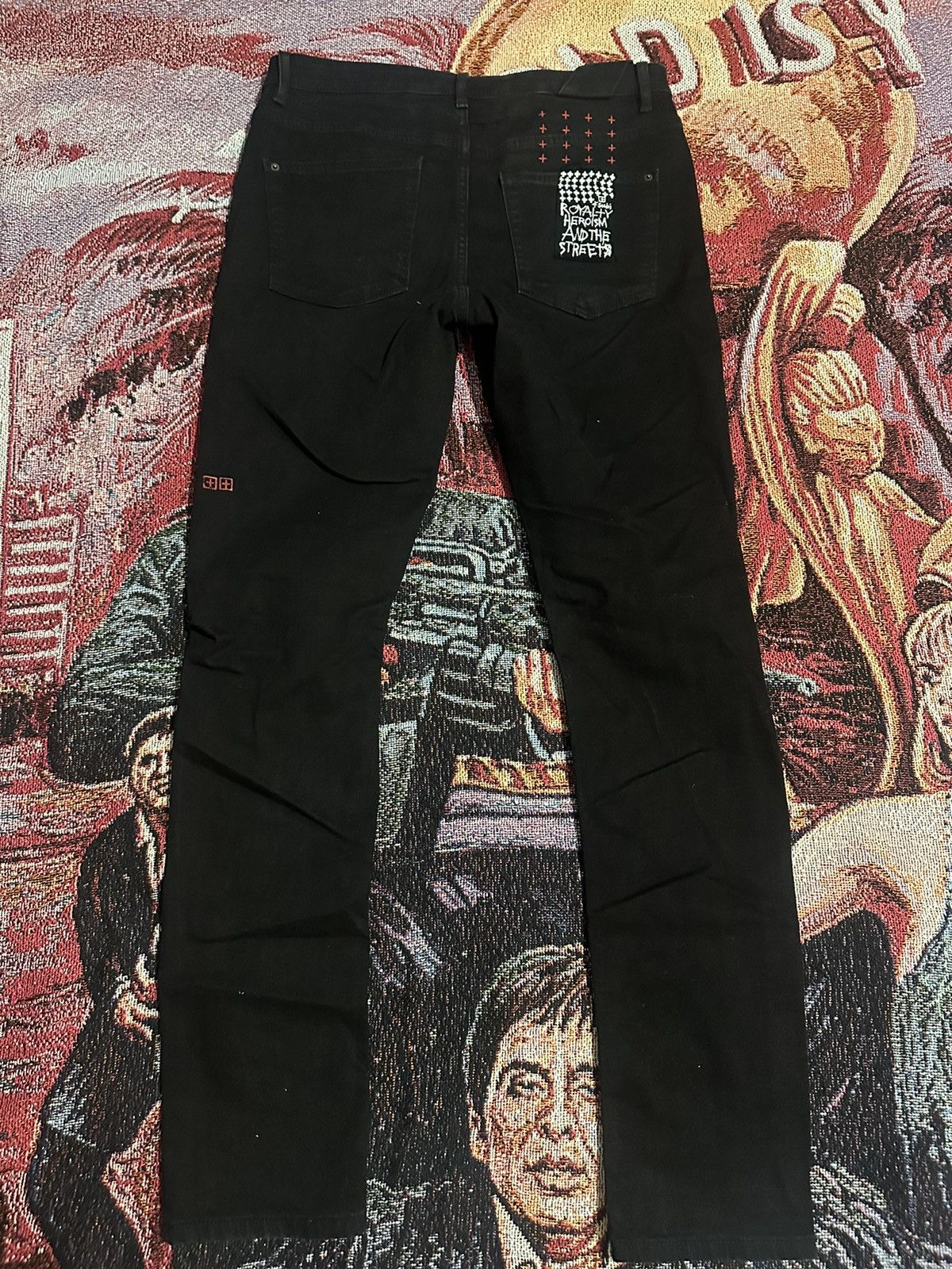 Ksubi Ksubi Chitch Laid Black Jeans Size US 32 / EU 48 - 2 Thumbnail