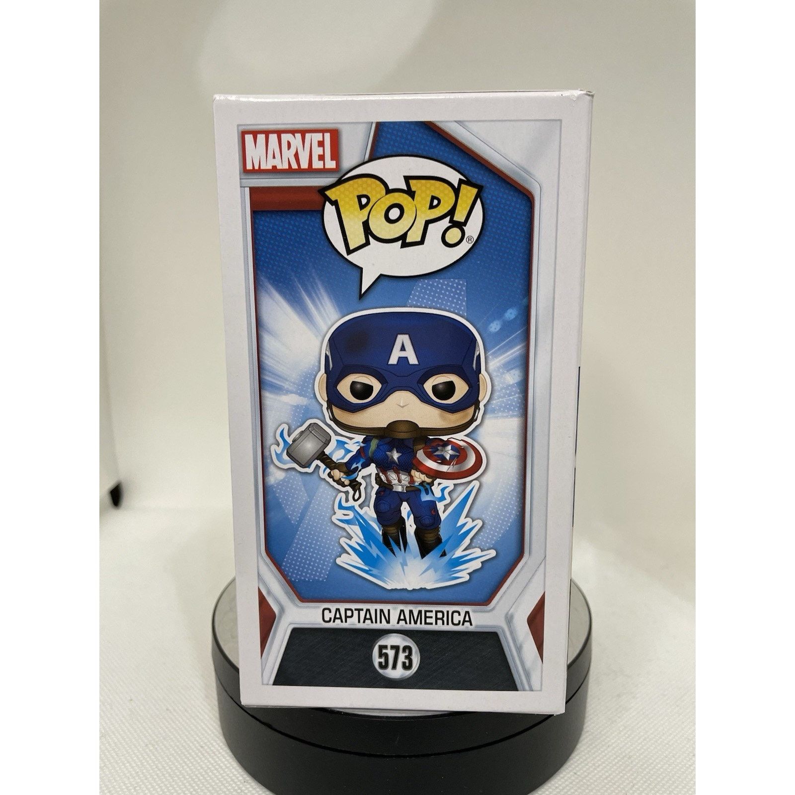 Marvel Comics Funko Pop! Captain America #573 Avengers Endgame Size ONE SIZE - 7 Thumbnail