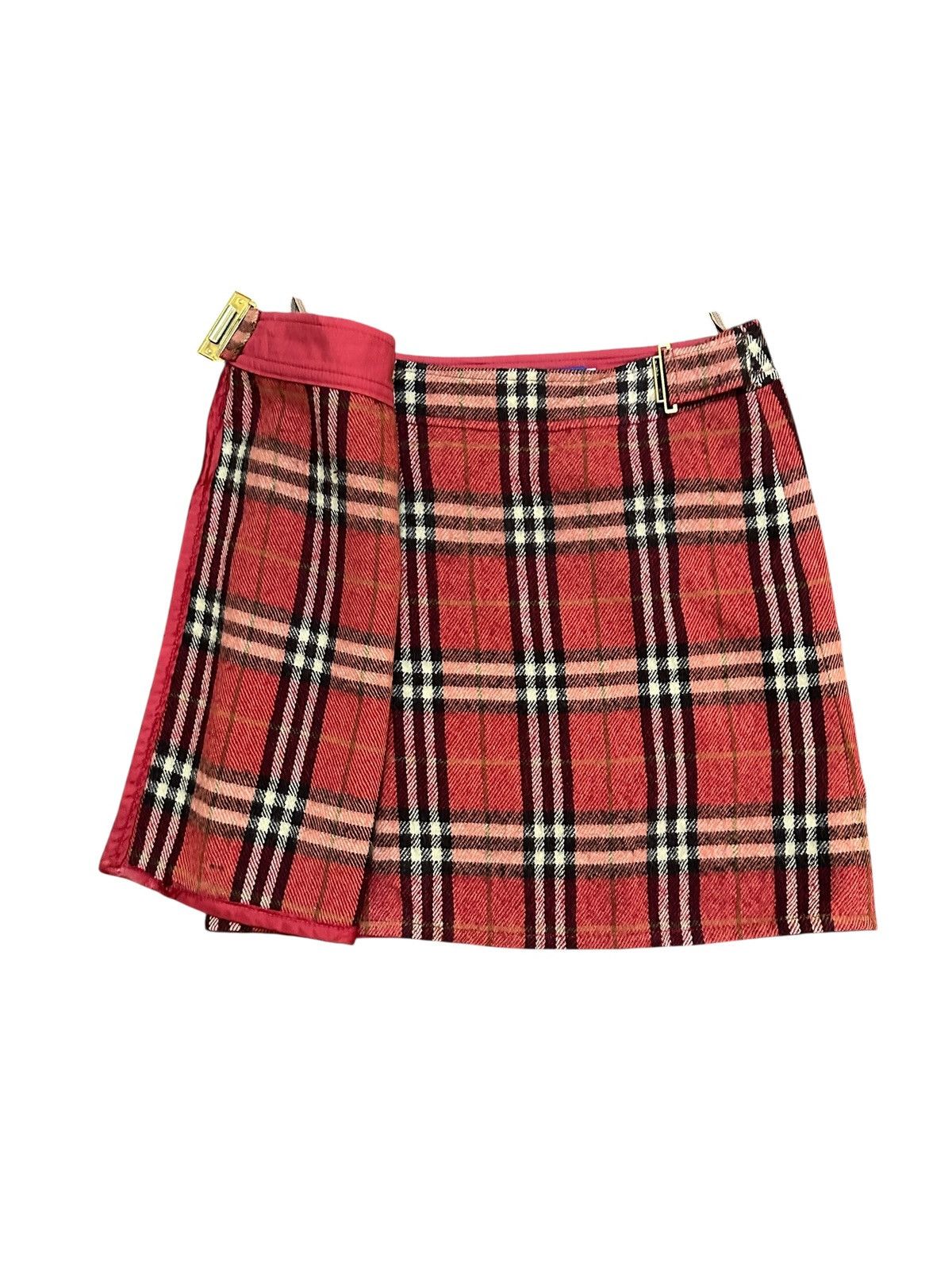 Burberry Burberry Mini Skirts Wool Size 38" / US 16 / IT 52 - 4 Thumbnail